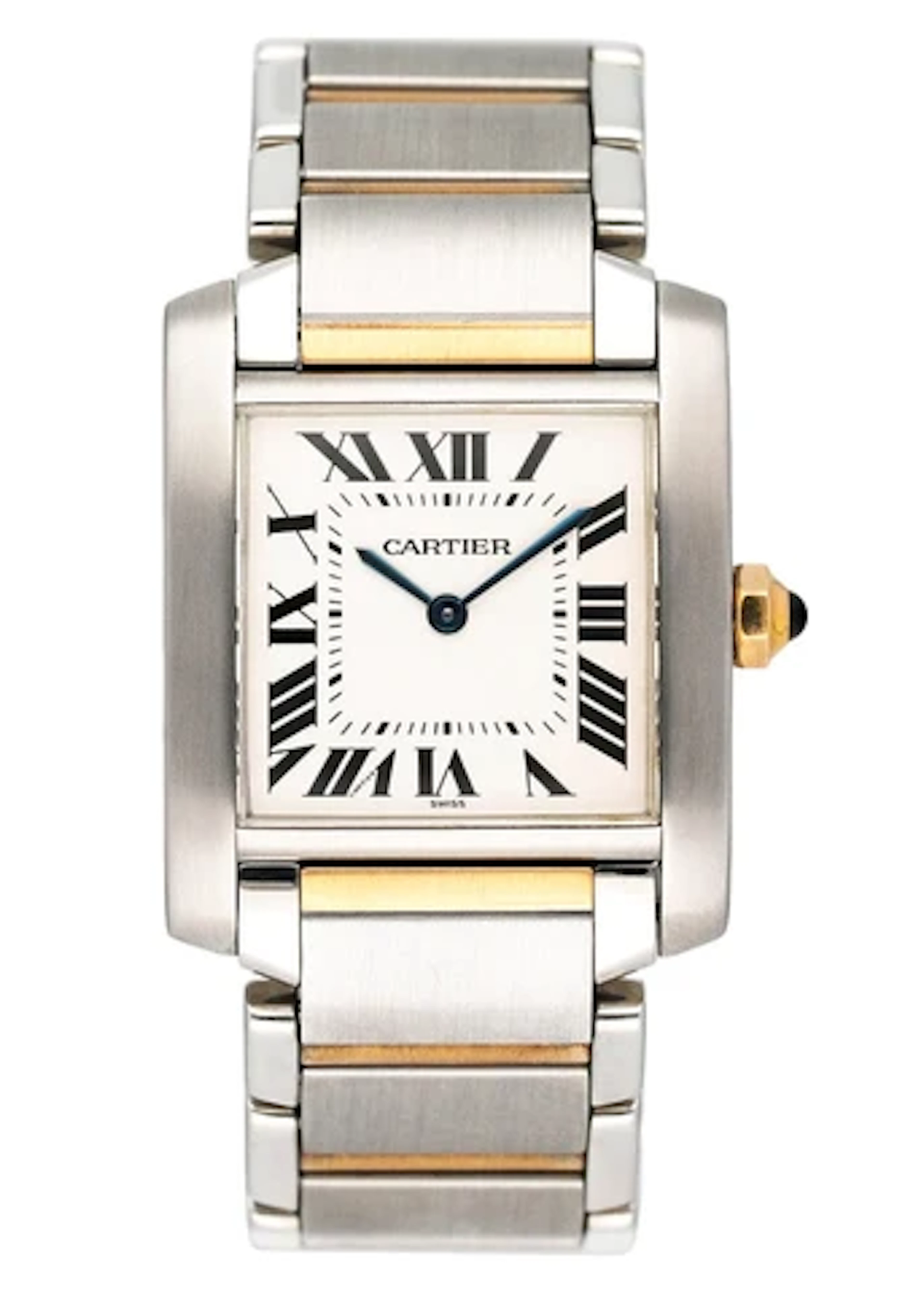 Cartier Tank Francaise W51006Q4 Two-Tone Midsize Ladies Watch
