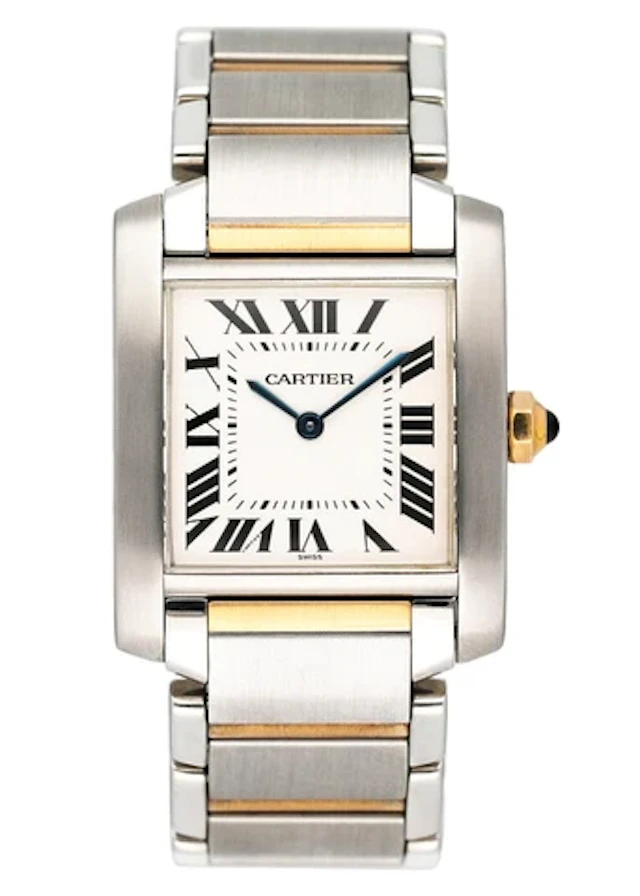 Cartier Tank Francaise W51006Q4 Two-Tone Midsize Ladies Watch