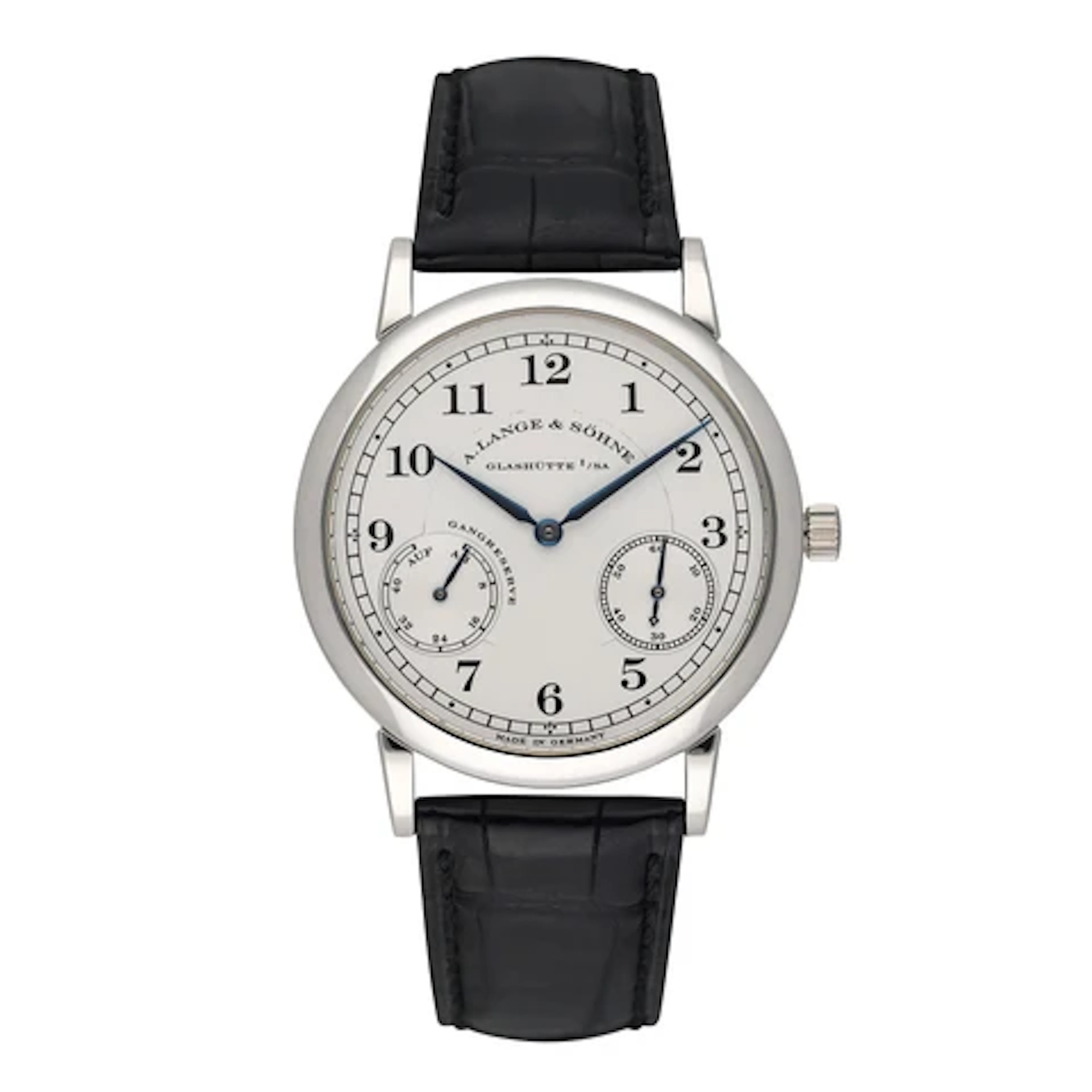A. Lange & Sohne 1815 UP/DOWN 221.025 Platinum Mens Watch