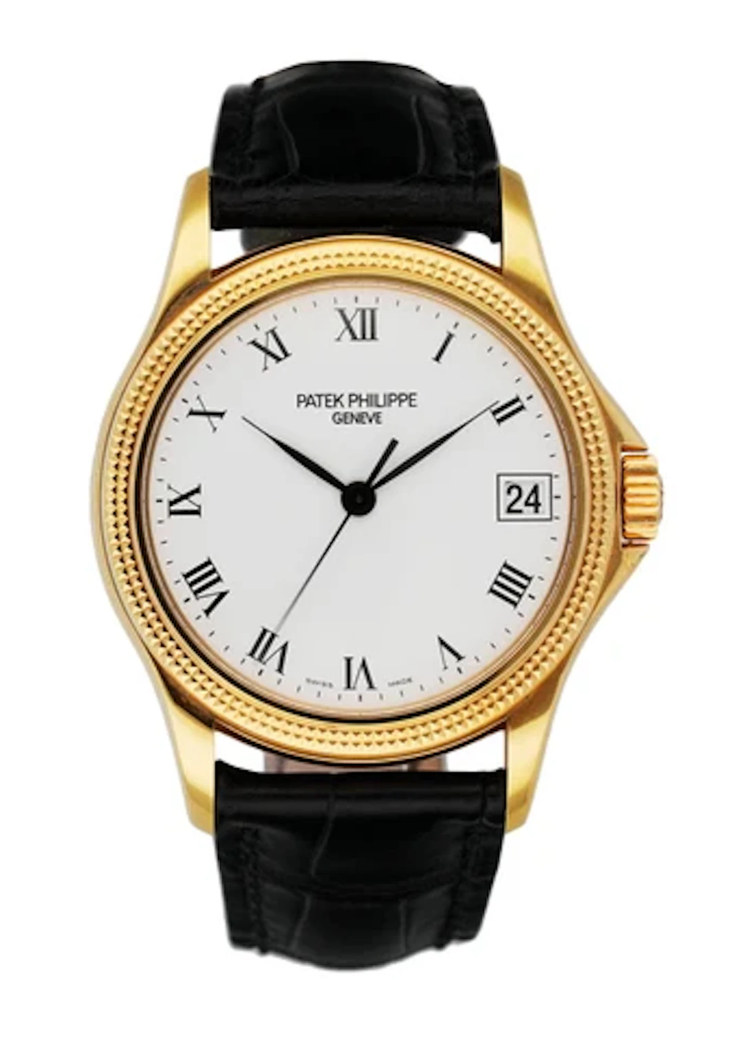Patek Philippe Calatrava 5117J 18K Yellow Gold Mens Watch With Papers