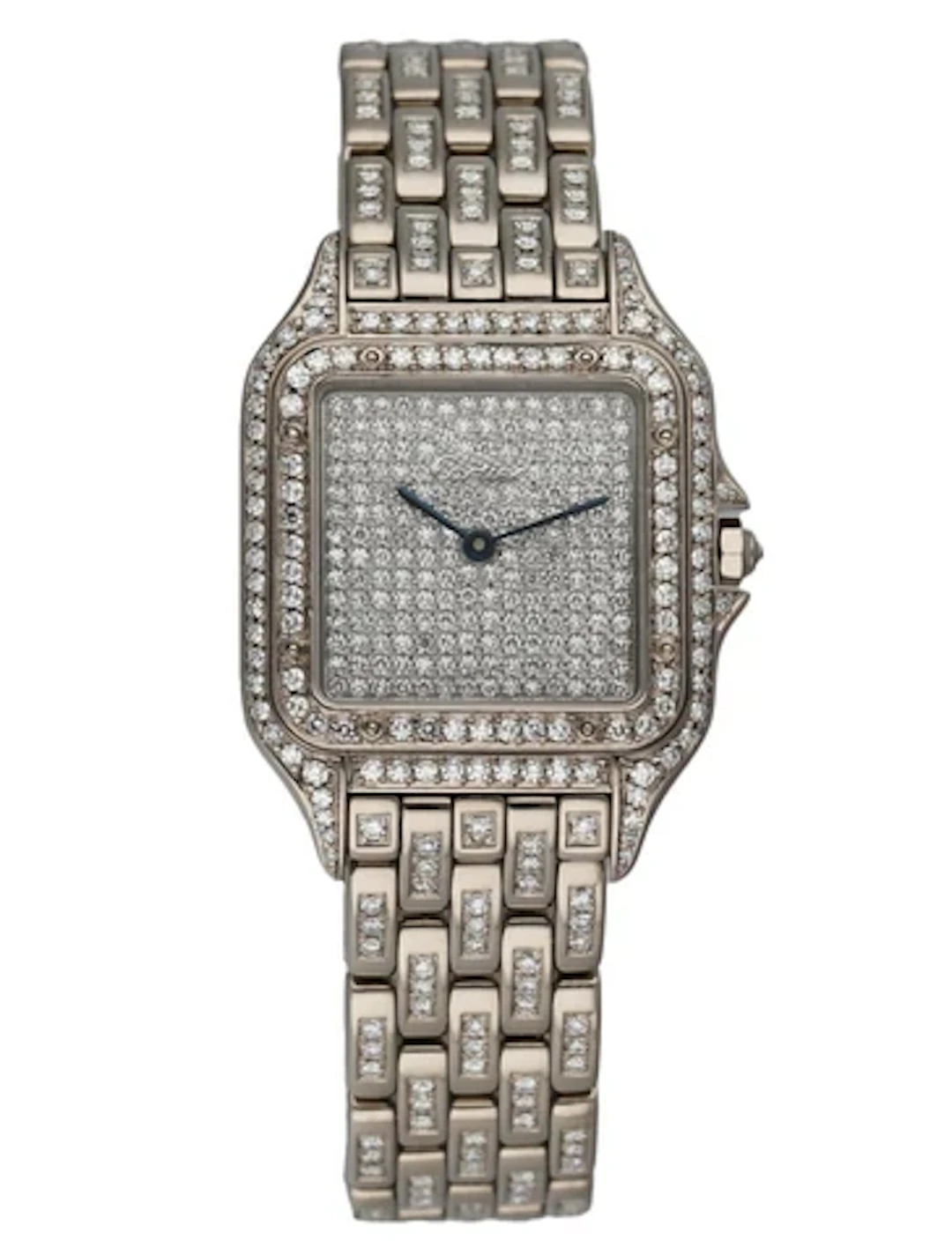 Cartier Panthere 18K White Gold Full Factory Diamonds