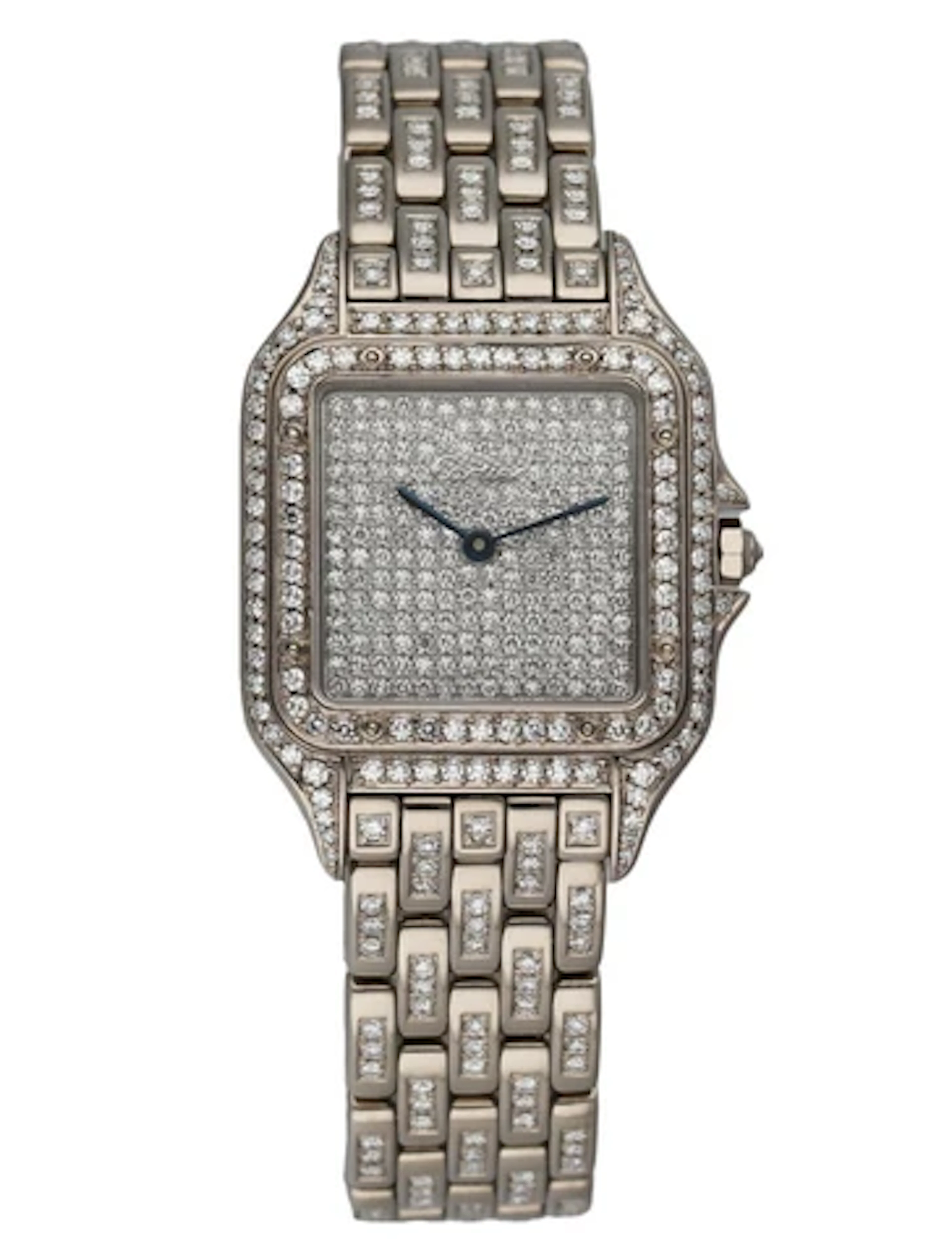 Cartier Panthere 18K White Gold Full Factory Diamonds