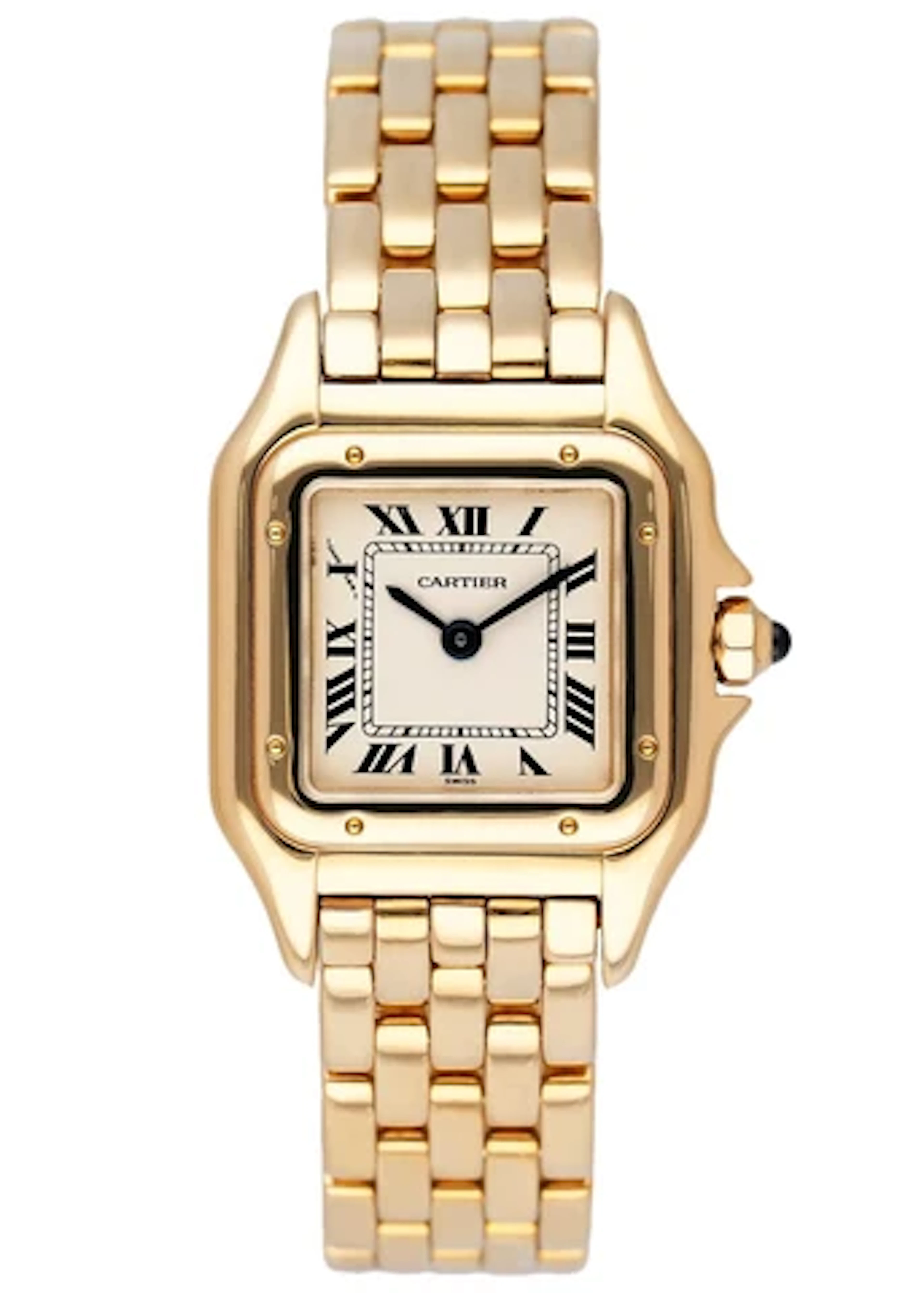 Cartier Panthere W25022B9 18K Yellow Gold Ladies Watch Box Papers