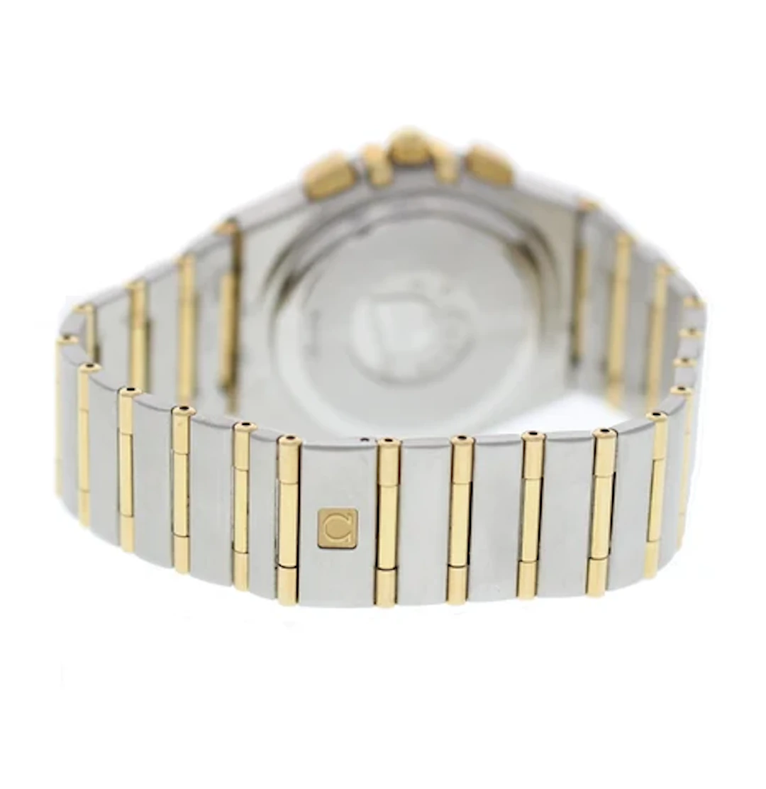 Omega Constellation Chronograph 1242.30.00 Yellow Gold & Steel
