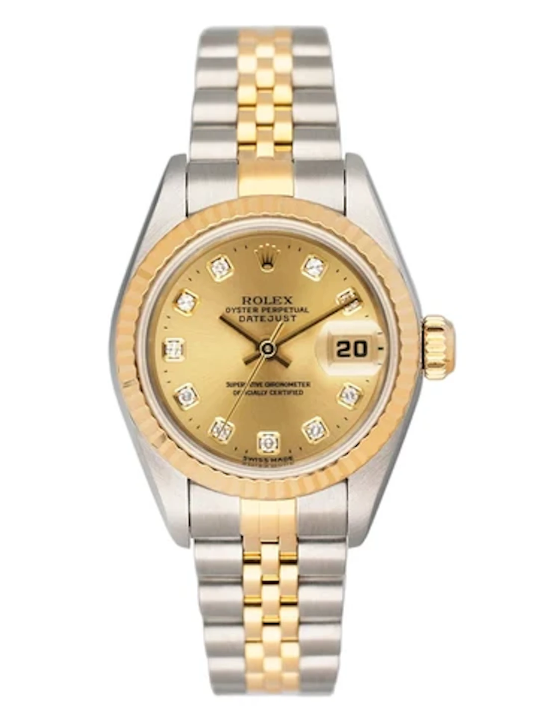 Rolex Oyster Perpetual Datejust 69173 Ladies Watch