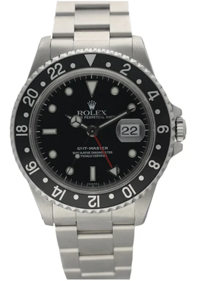 Rolex GMT Master 16700 'Swiss' Dial Men's Watch Box & papers