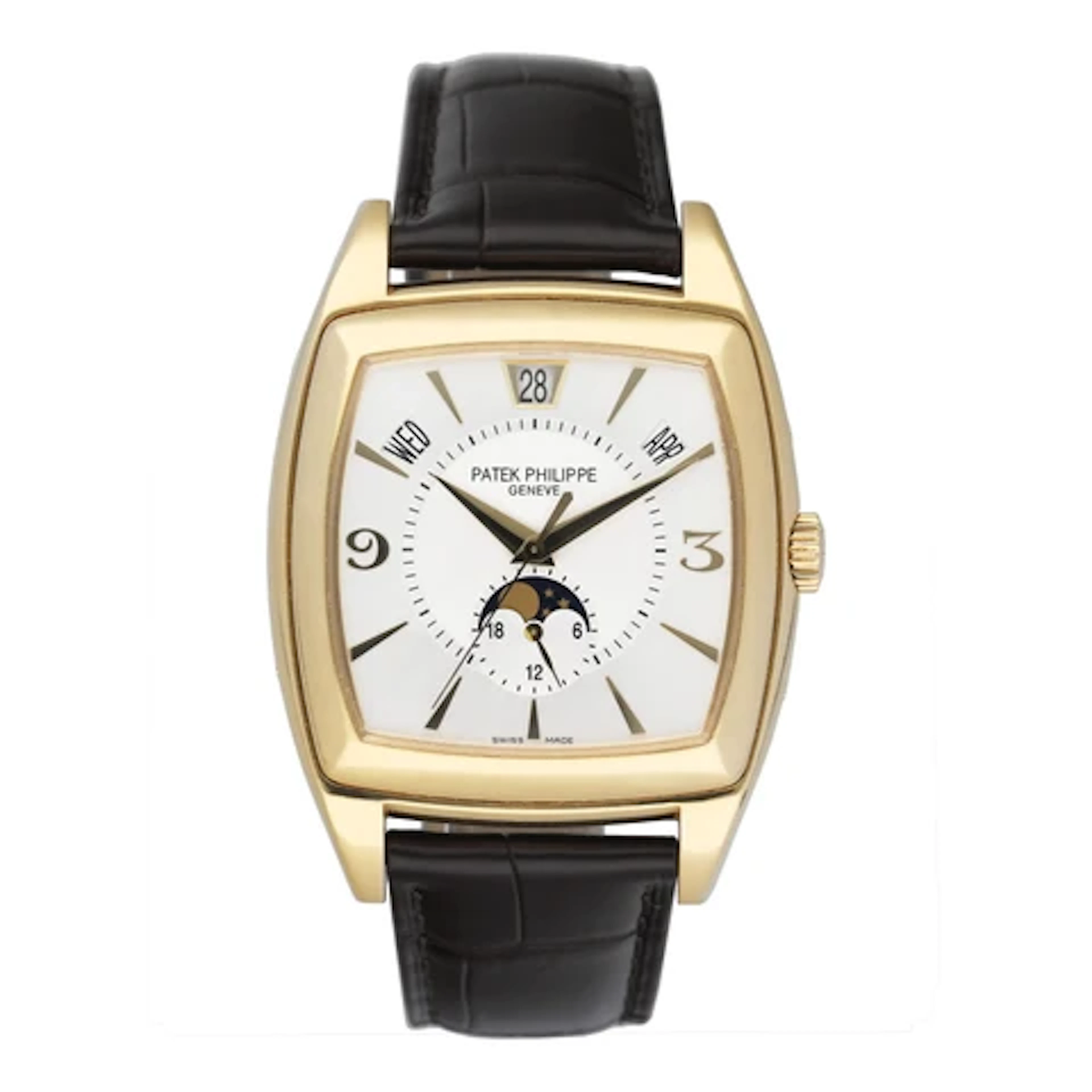 Patek Philippe Gondolo Calendario 5135J 18K Yellow Gold Mens Watch