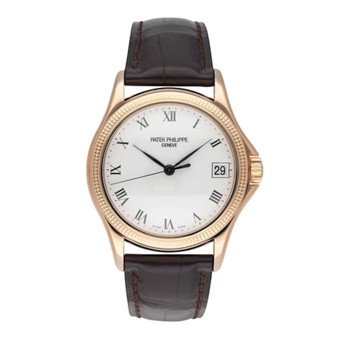 Patek Philippe Calatrava 5117R 18K Rose Gold Mens Watch