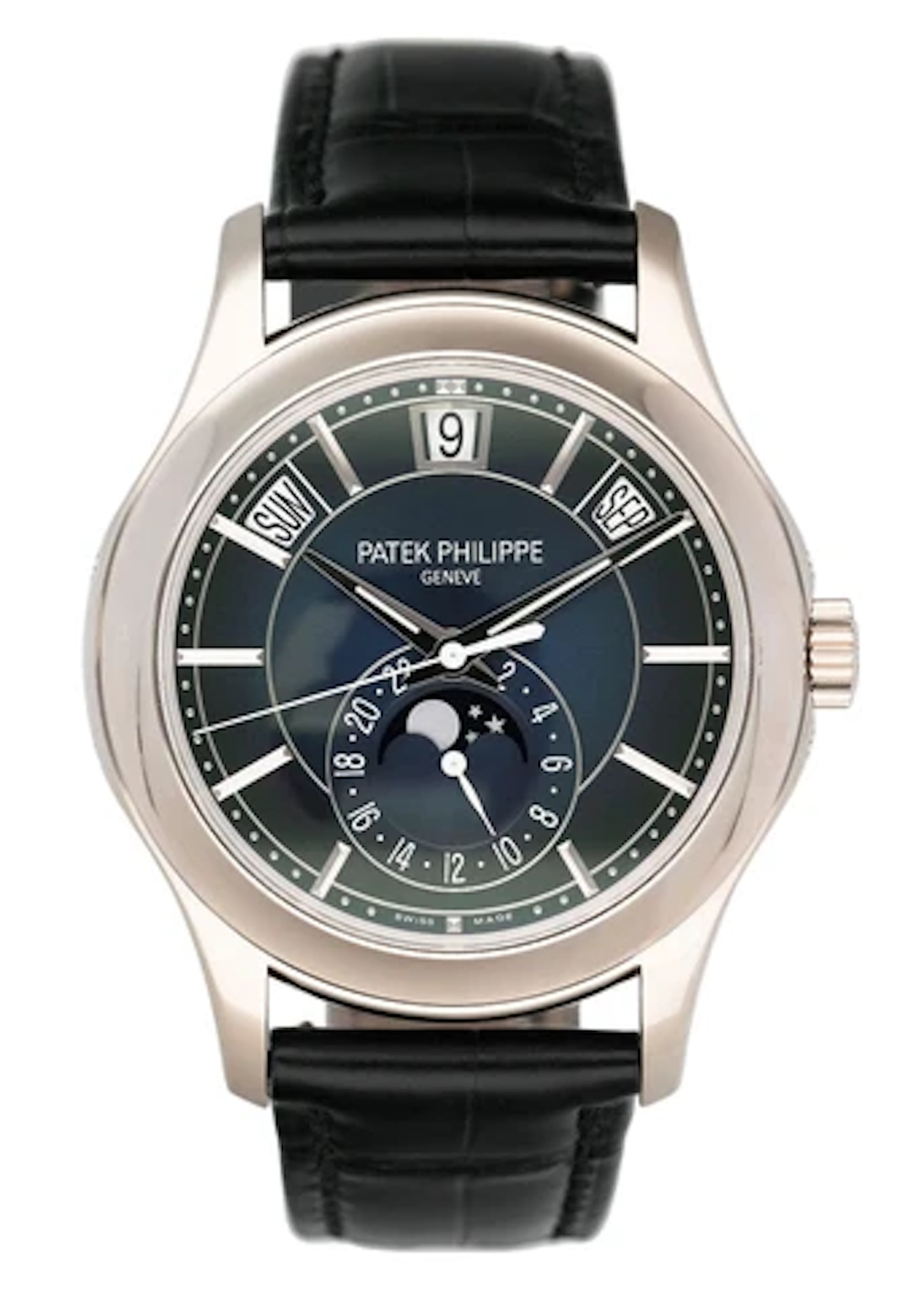 Patek Philippe Complications Annual Calendar 5205G Blue Dial Mens