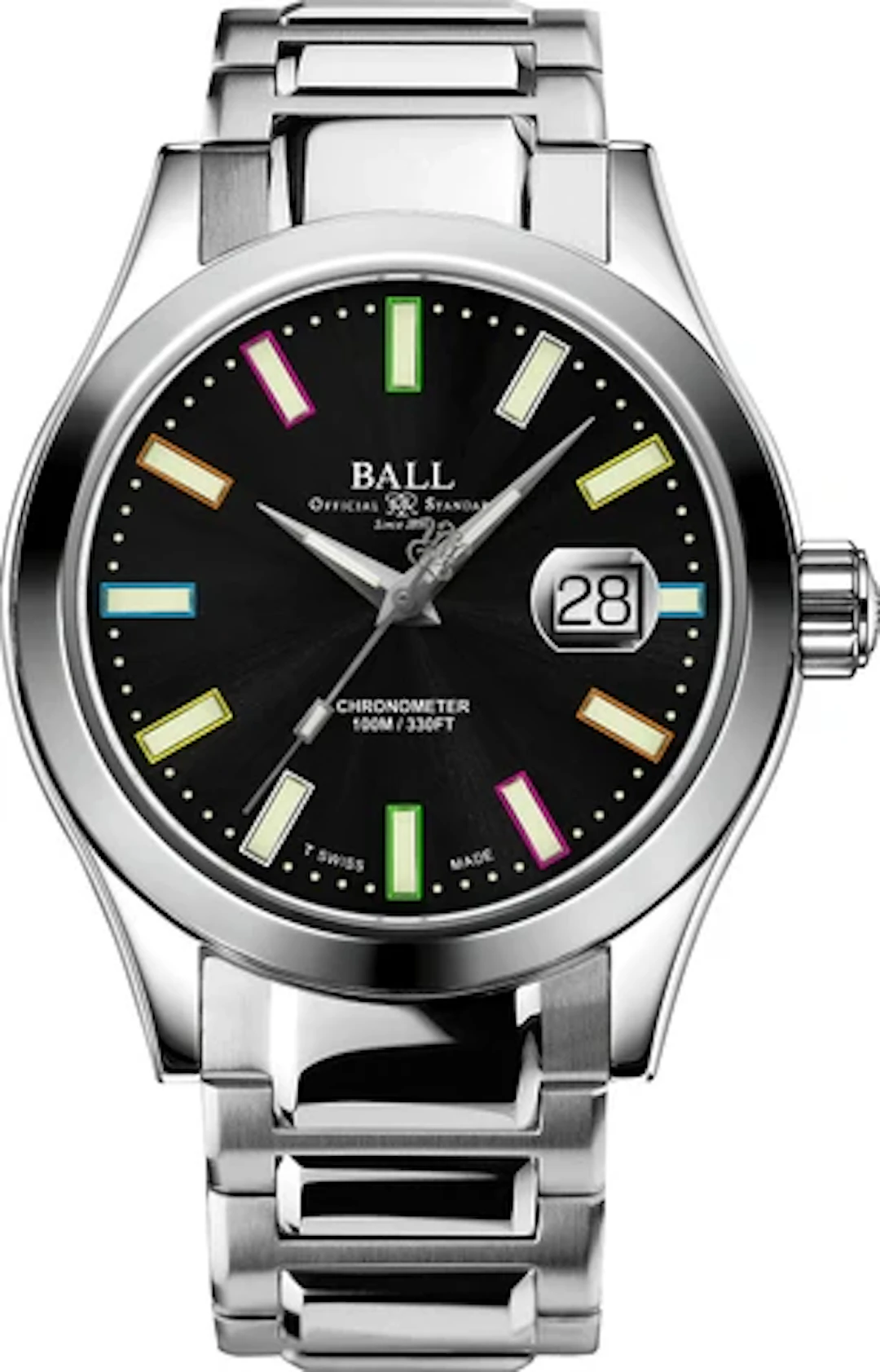BALL Marvelight Chronometer Caring Edition 43mm Mens Watch Box Papers