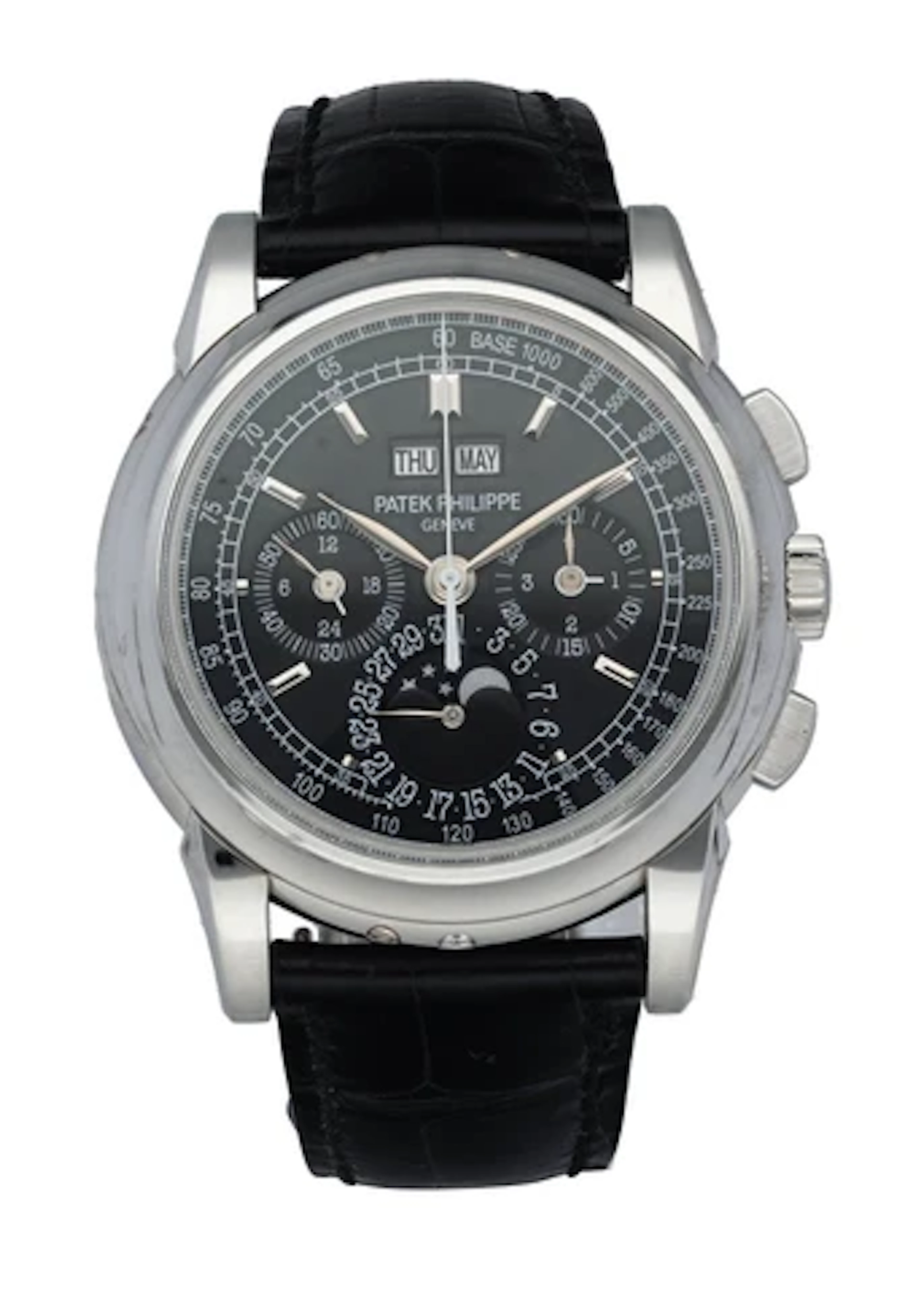 Patek Philippe 5970P Perpetual Calendar Chronograph Platinum Men's Watch