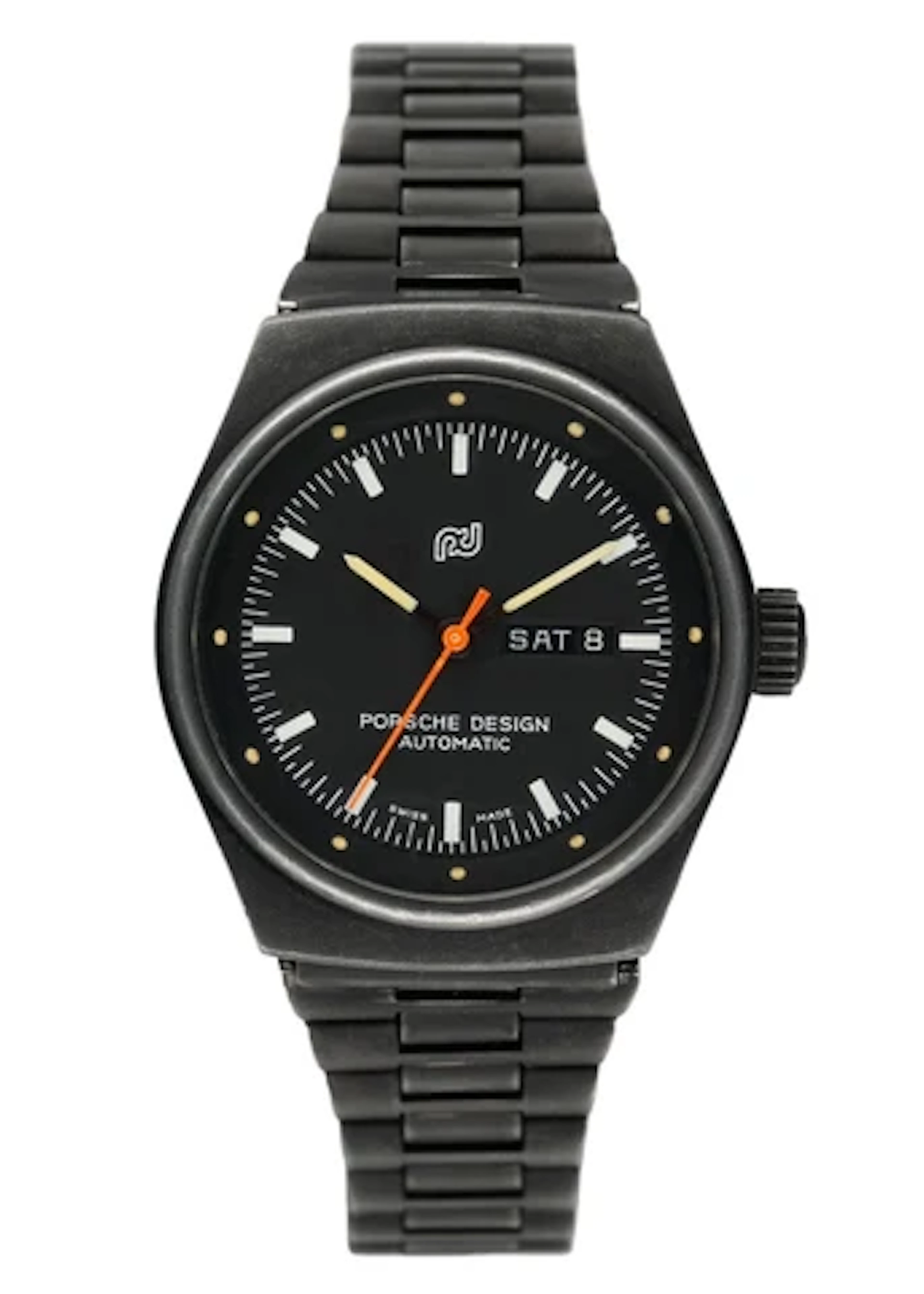 Porsche Design 7050S Day-Date Automatic Stainless Steel Ladies Watch