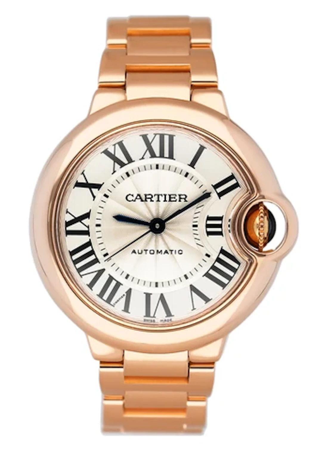 Cartier Ballon Bleu W6920068 18K Rose Gold Ladies Watch