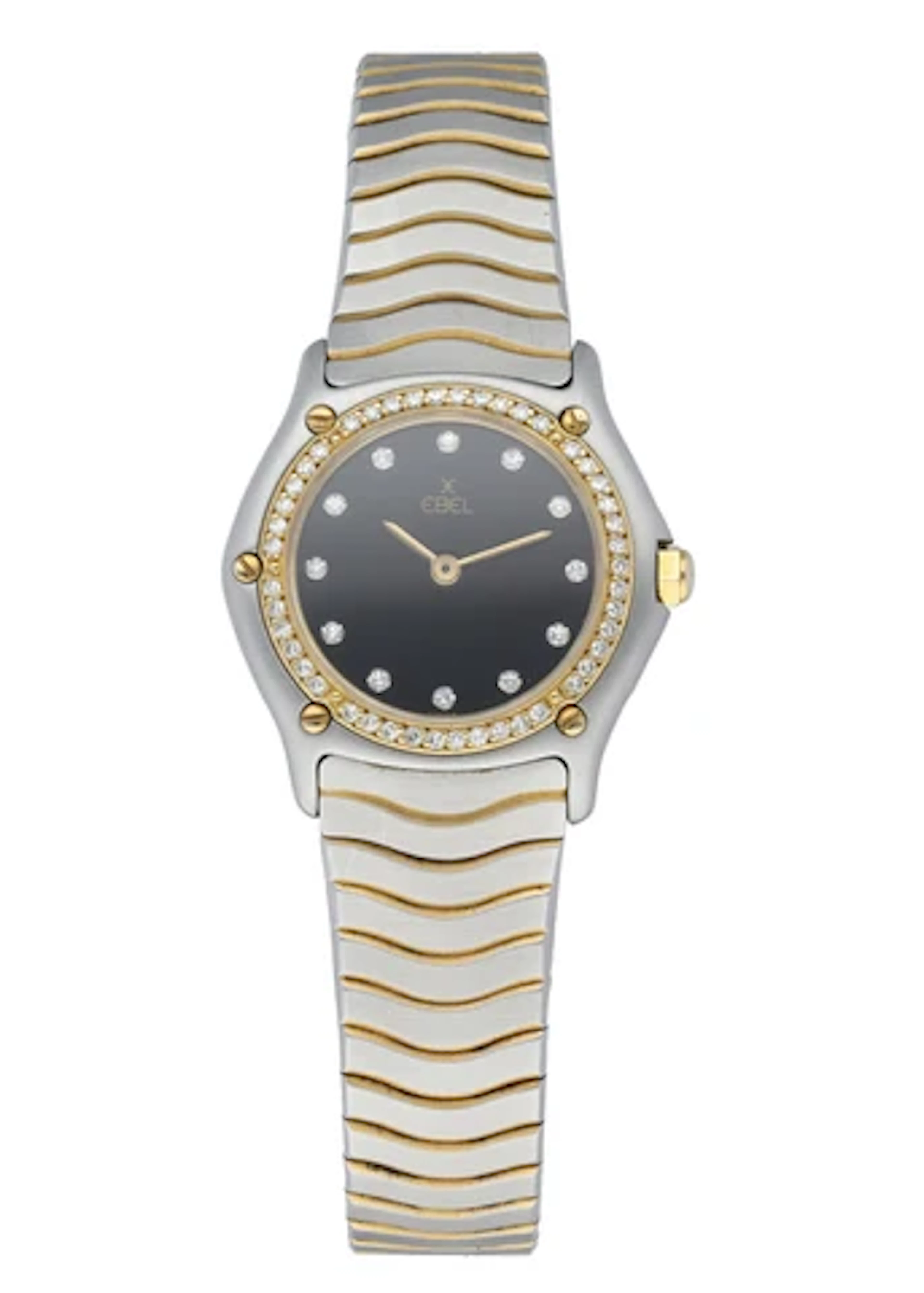 Ebel Classic Wave 181930X Diamond Ladies Watch