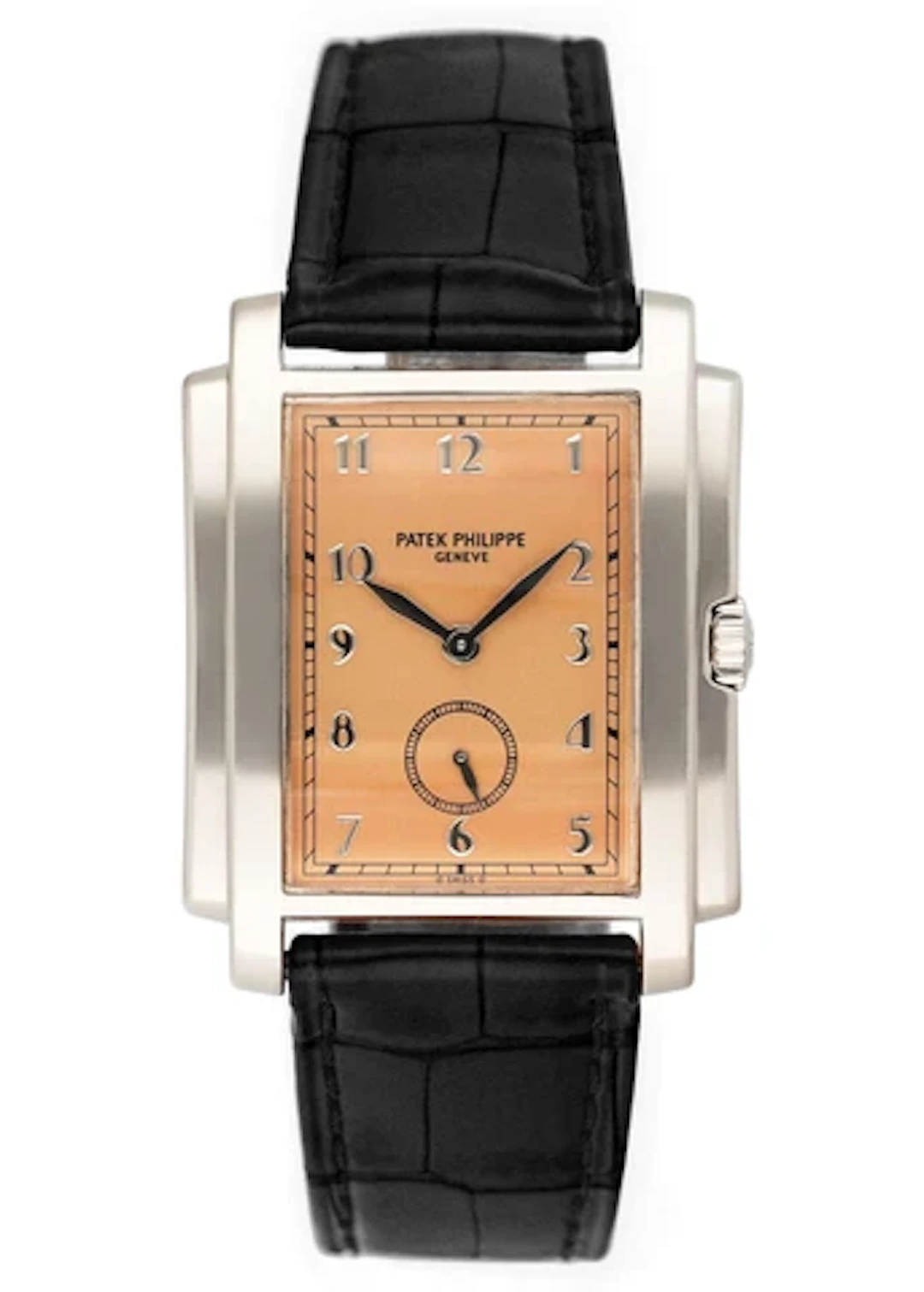 Patek Philippe Gondolo 5024G Salmon Dial Mens Watch Box Papers