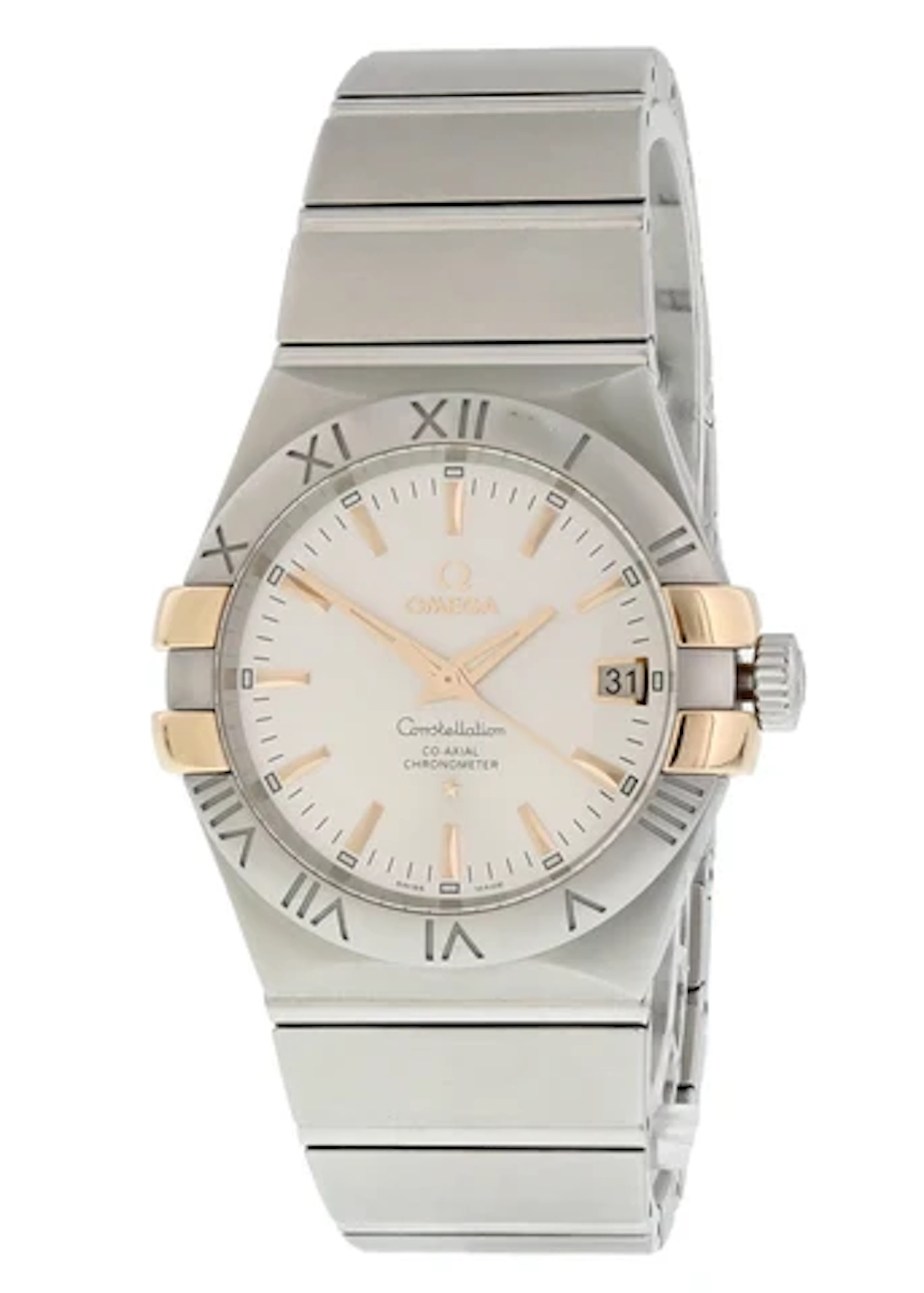 Omega Constellation 123.20.35.20.02.003 Co-axial Mens Watch Box & Papers