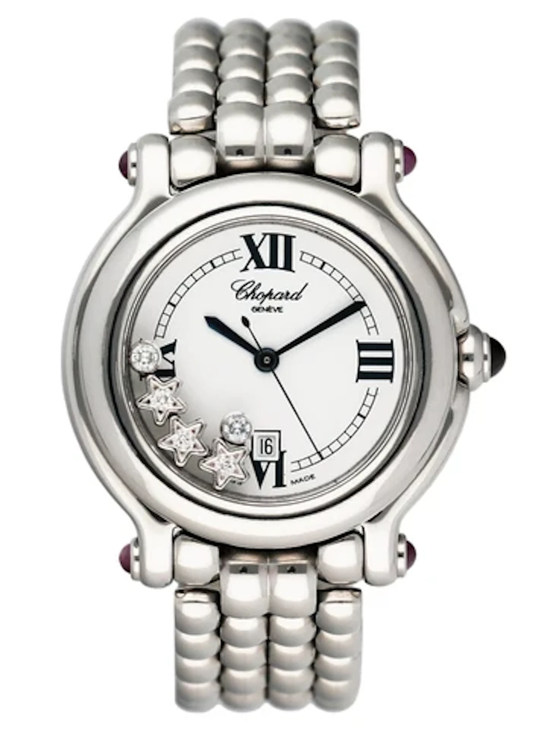 Chopard Happy Sport 27/8236-23 White Dial Ladies Watch