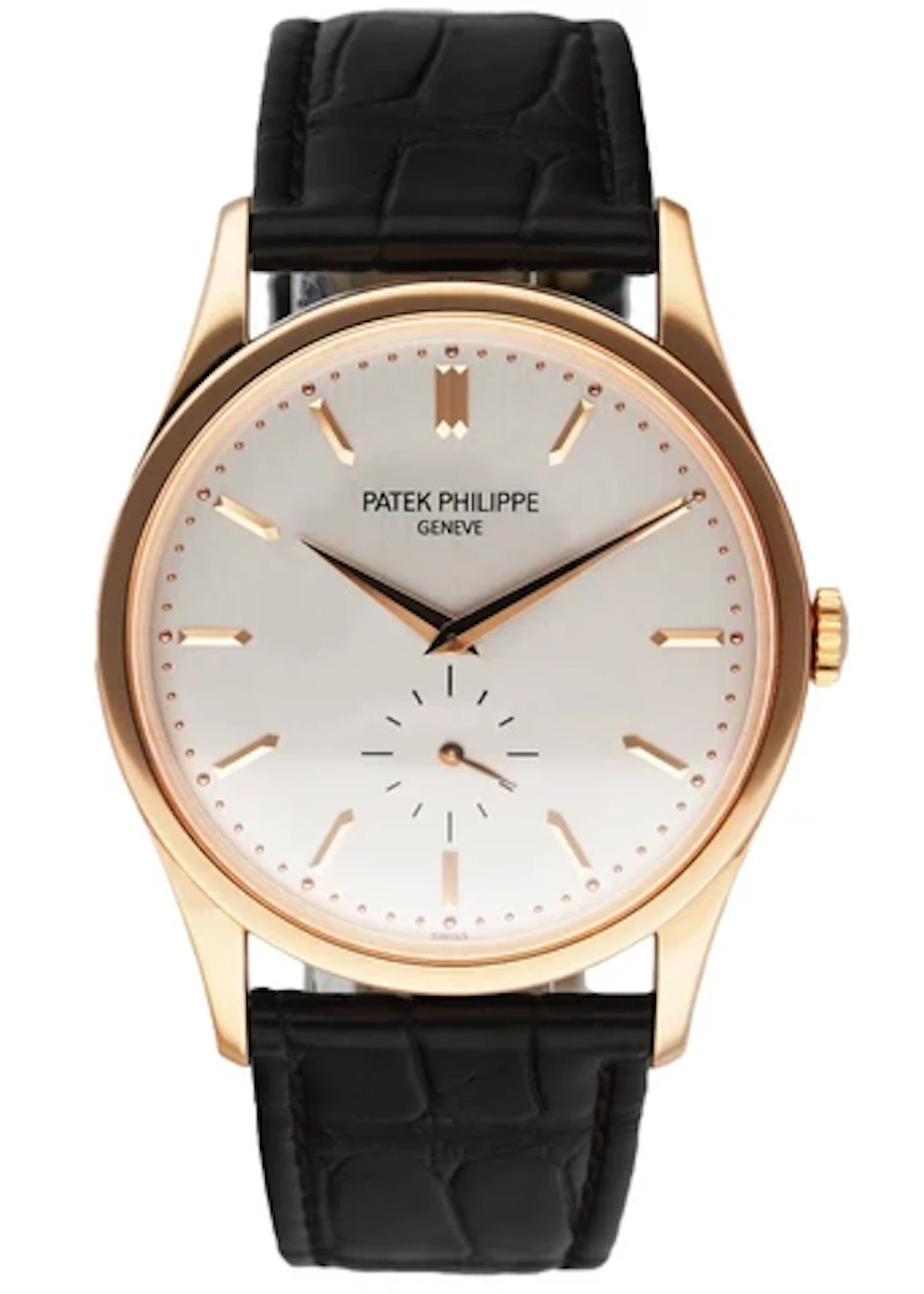 Patek Philippe Calatrava 5196R 18K Rose Gold Men's Watch Box & Papers