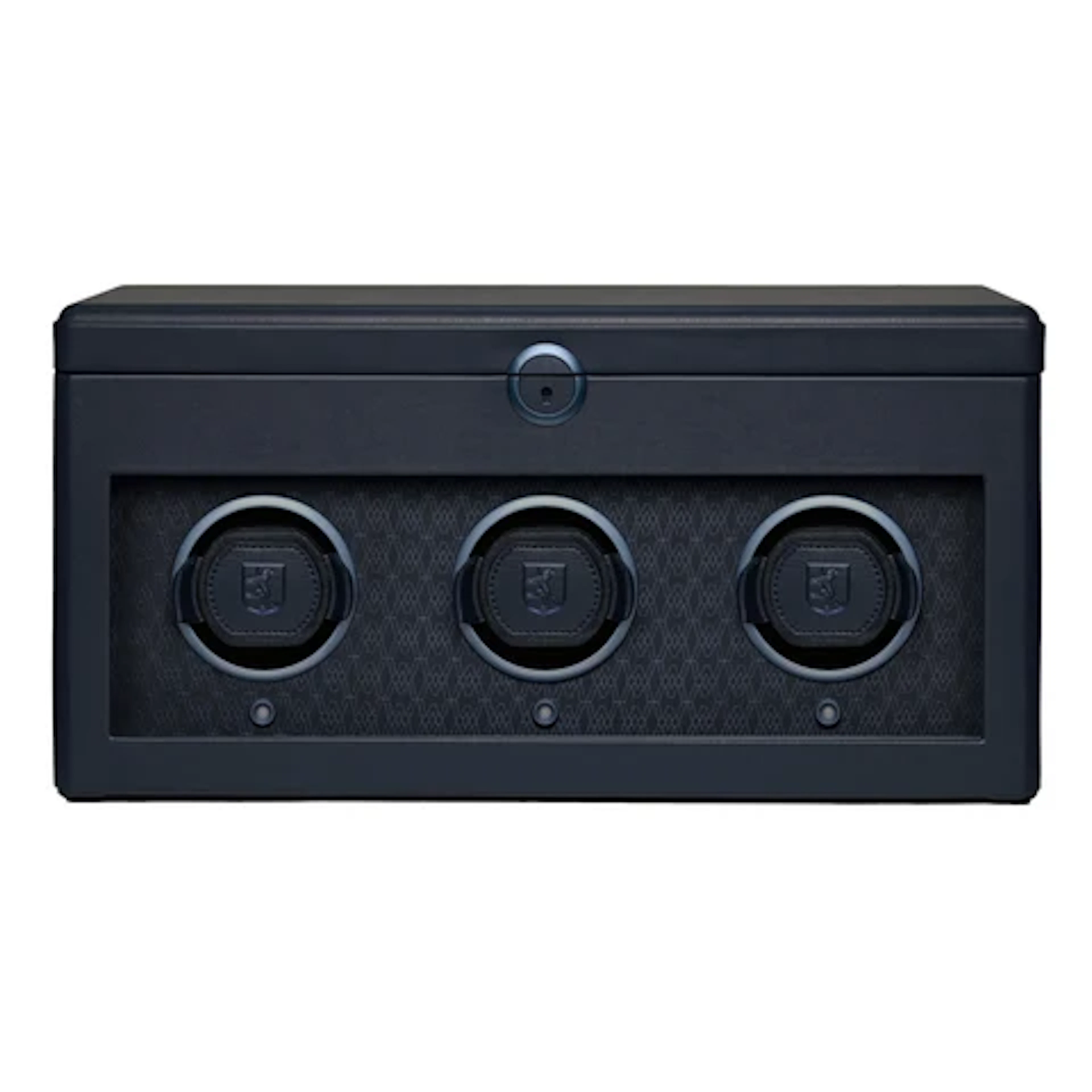 Earth Triple Watch Winder - Midnight Blue