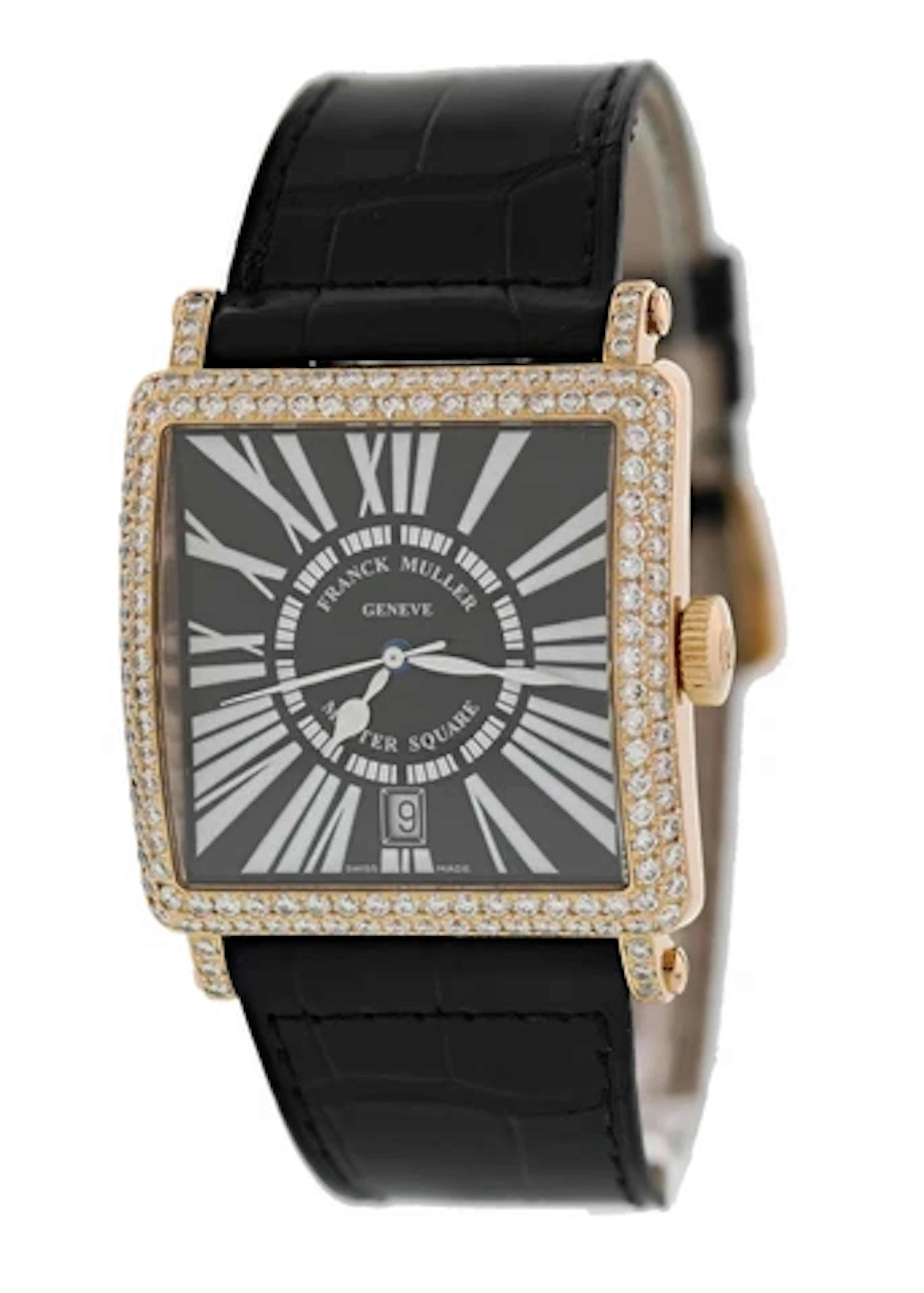 Franck Muller Master Square 6000 H SC D Ladies Watch Original Papers