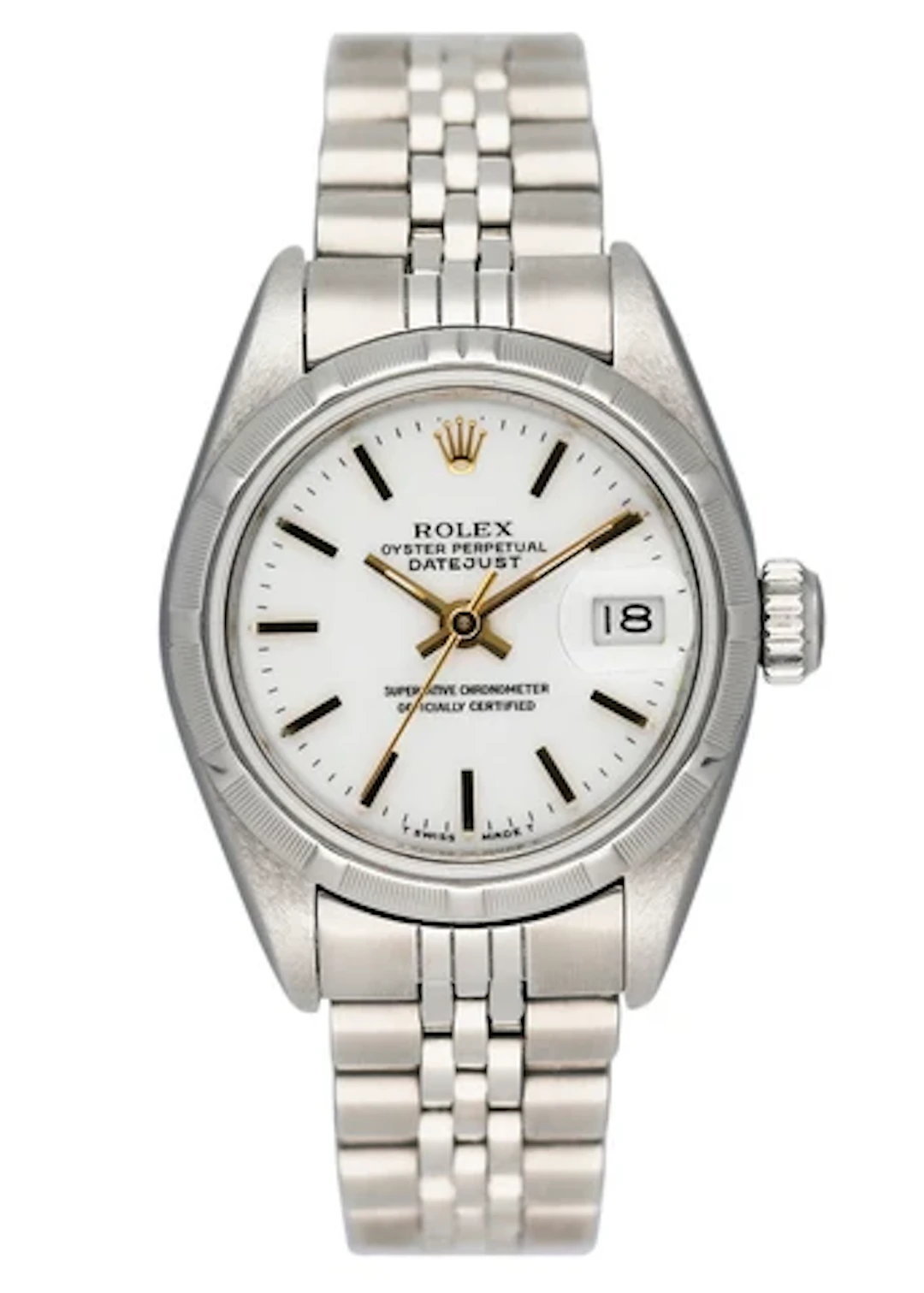 Rolex Datejust 69190 White Dial Ladies Watch