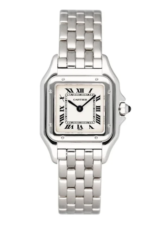 Cartier Panthere W25016F3 White Gold Ladies Watch