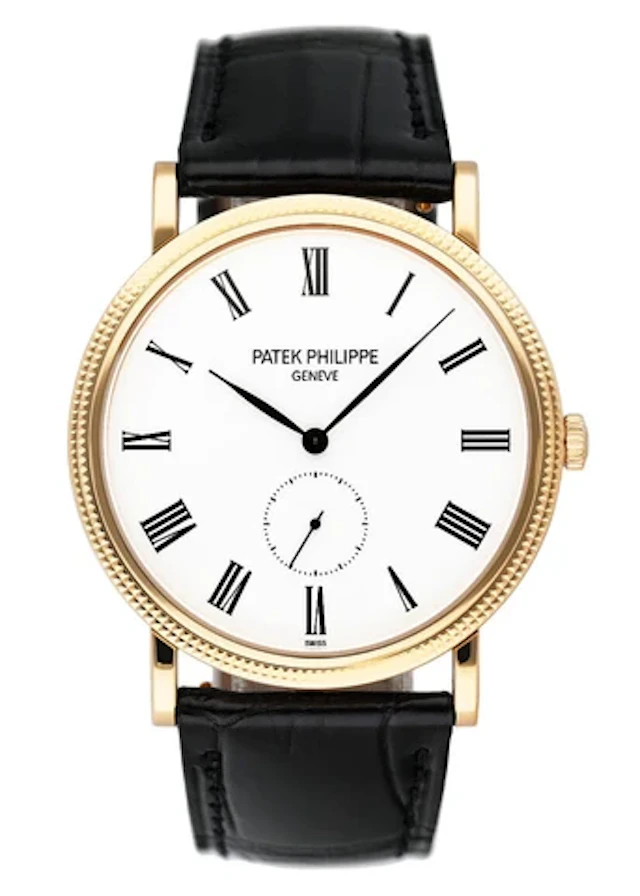 Patek Philippe Calatrava 5119J 18K Yellow Gold Mens Watch