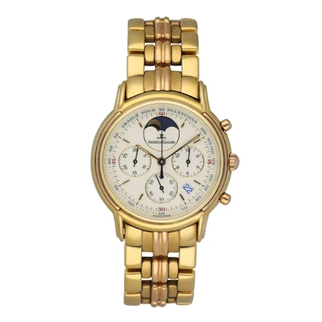 Jaeger Lecoutre Odysseus 165.7.30 Chronograph Moonphase Mens Watch