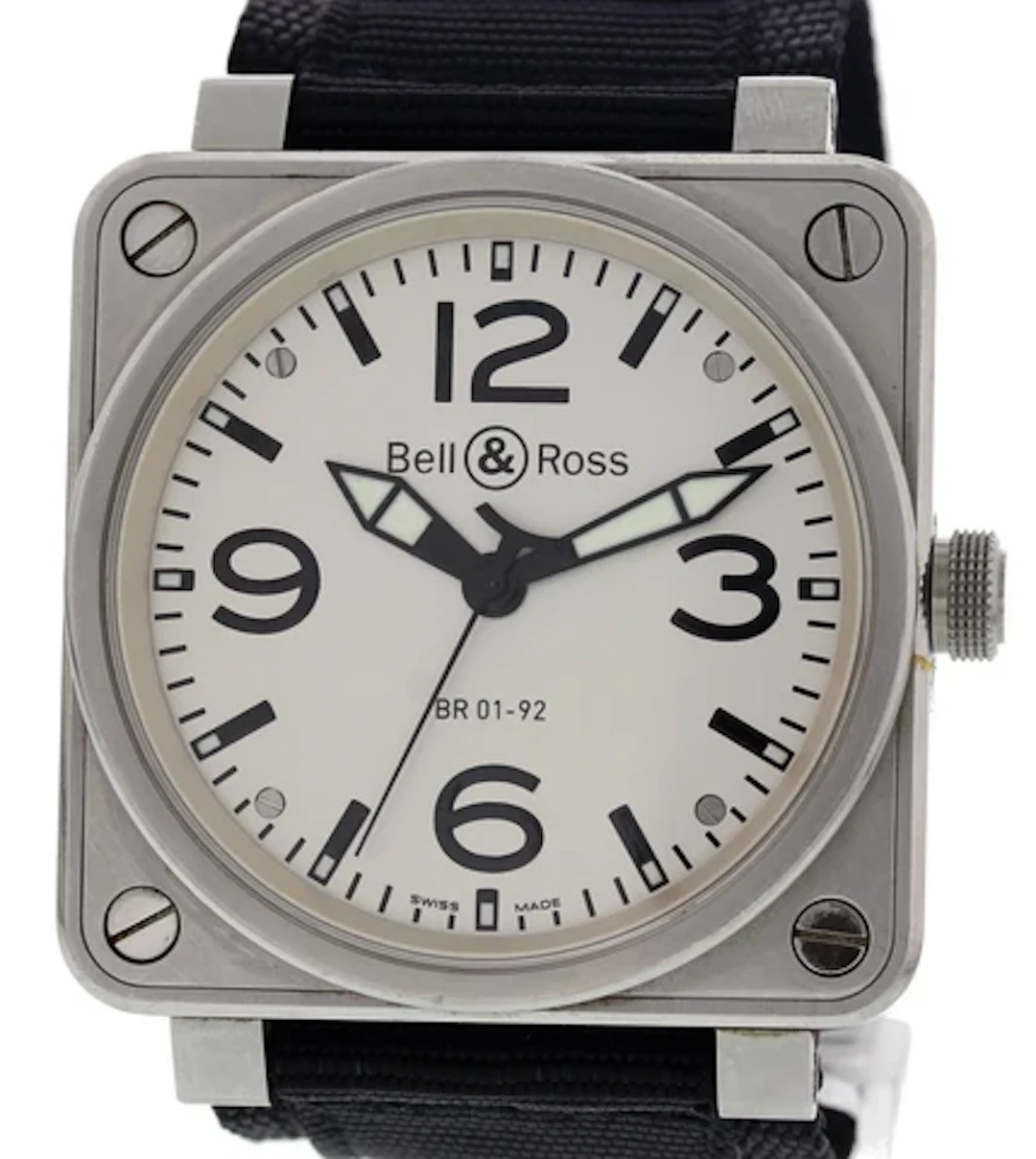 Men's Bell & Ross Aviation Stainless Steel BR-01-92