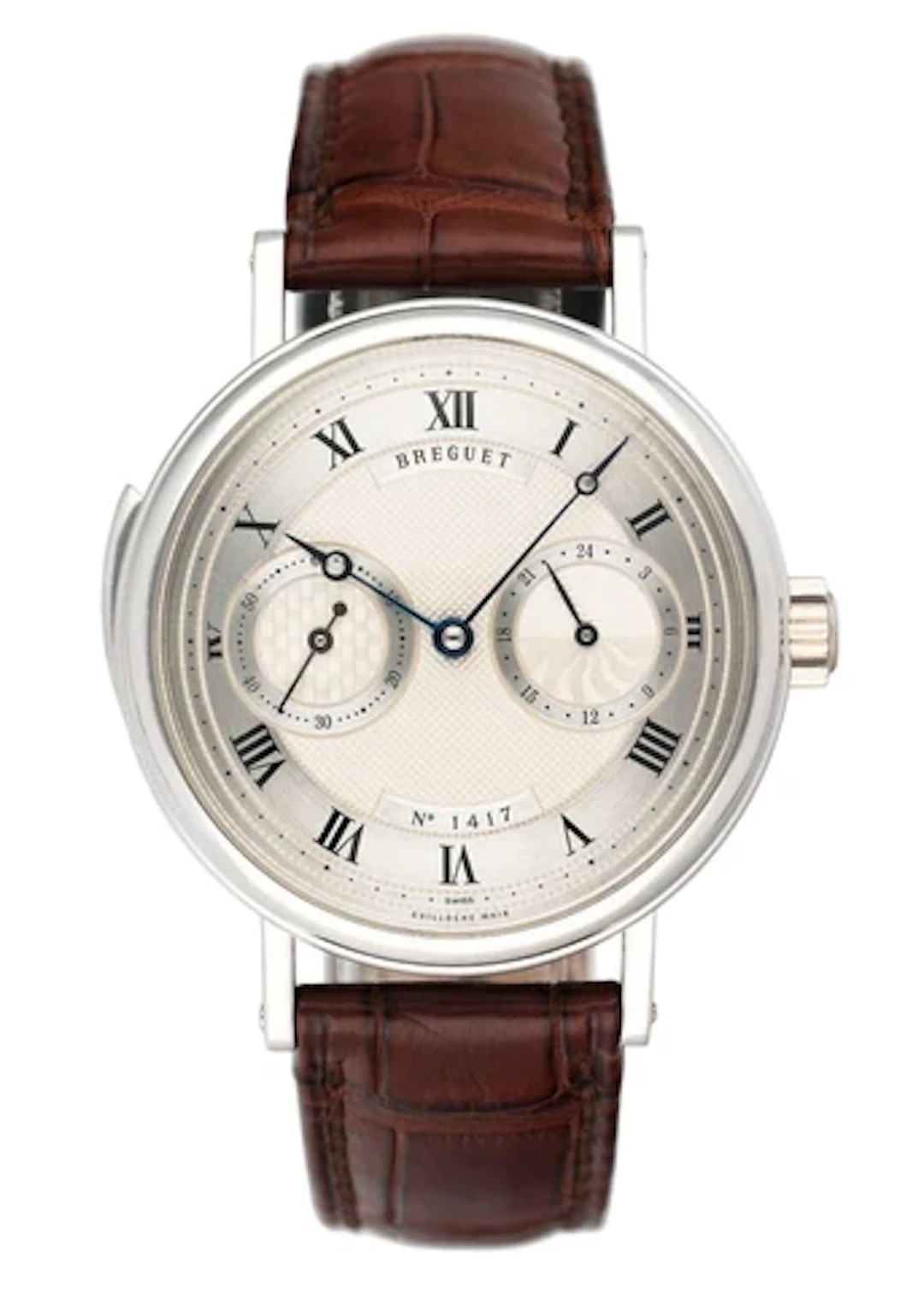 Breguet Classique Complications 3637 Silver Dial Mens Watch Box Papers