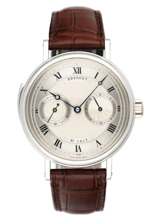 Breguet Classique Complications 3637 Silver Dial Mens Watch Box Papers
