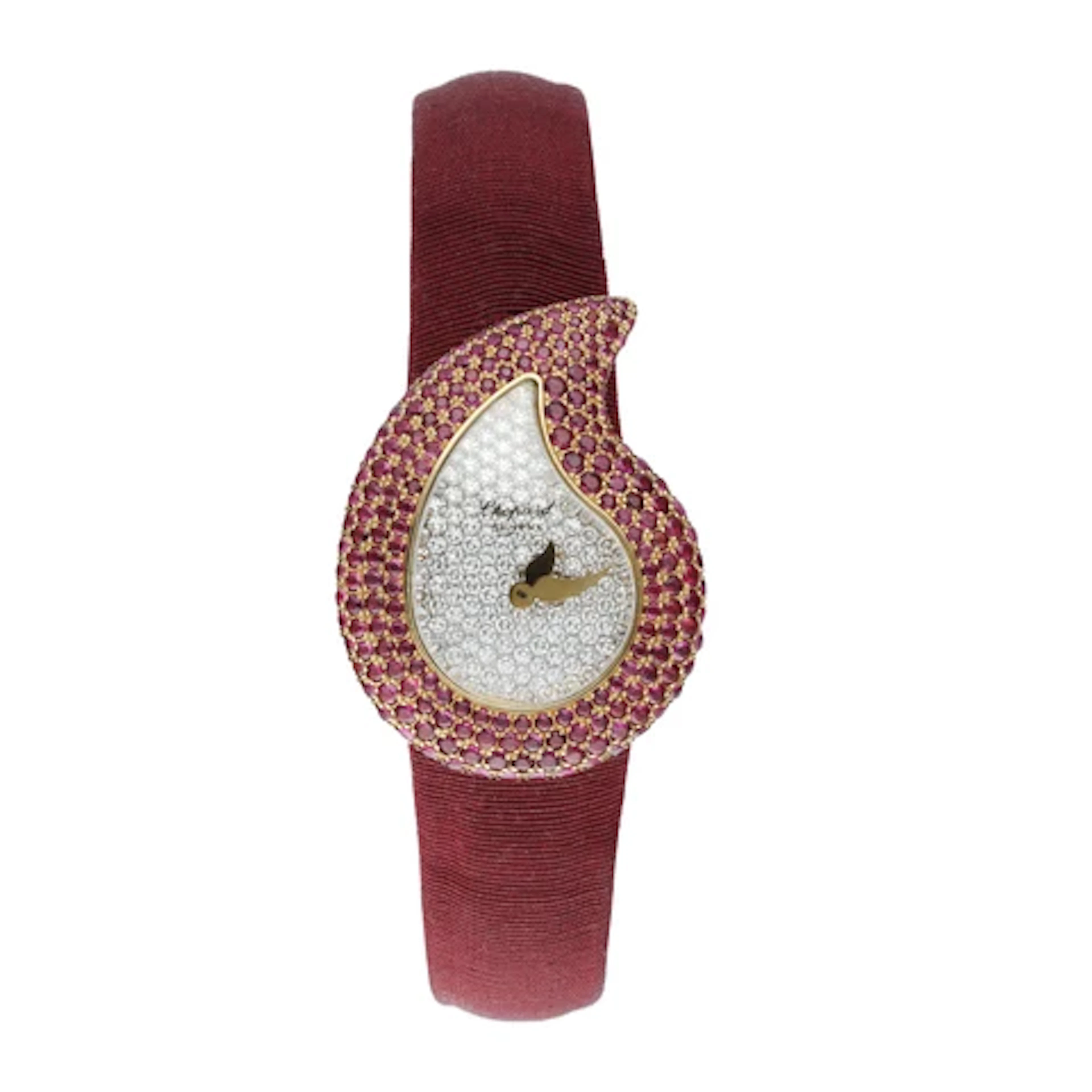 Chopard Diamond Dial Ladies Watch