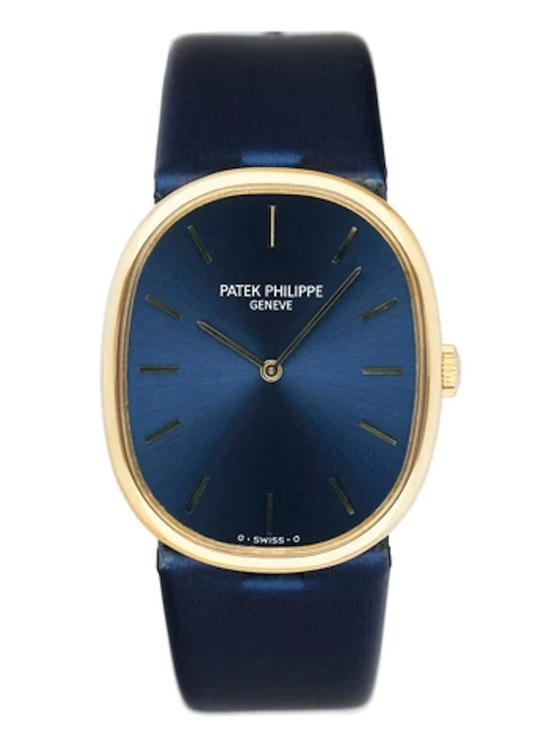 Patek Philippe Ellipse 3848J Blue Dial 18K Yellow Gold Watch