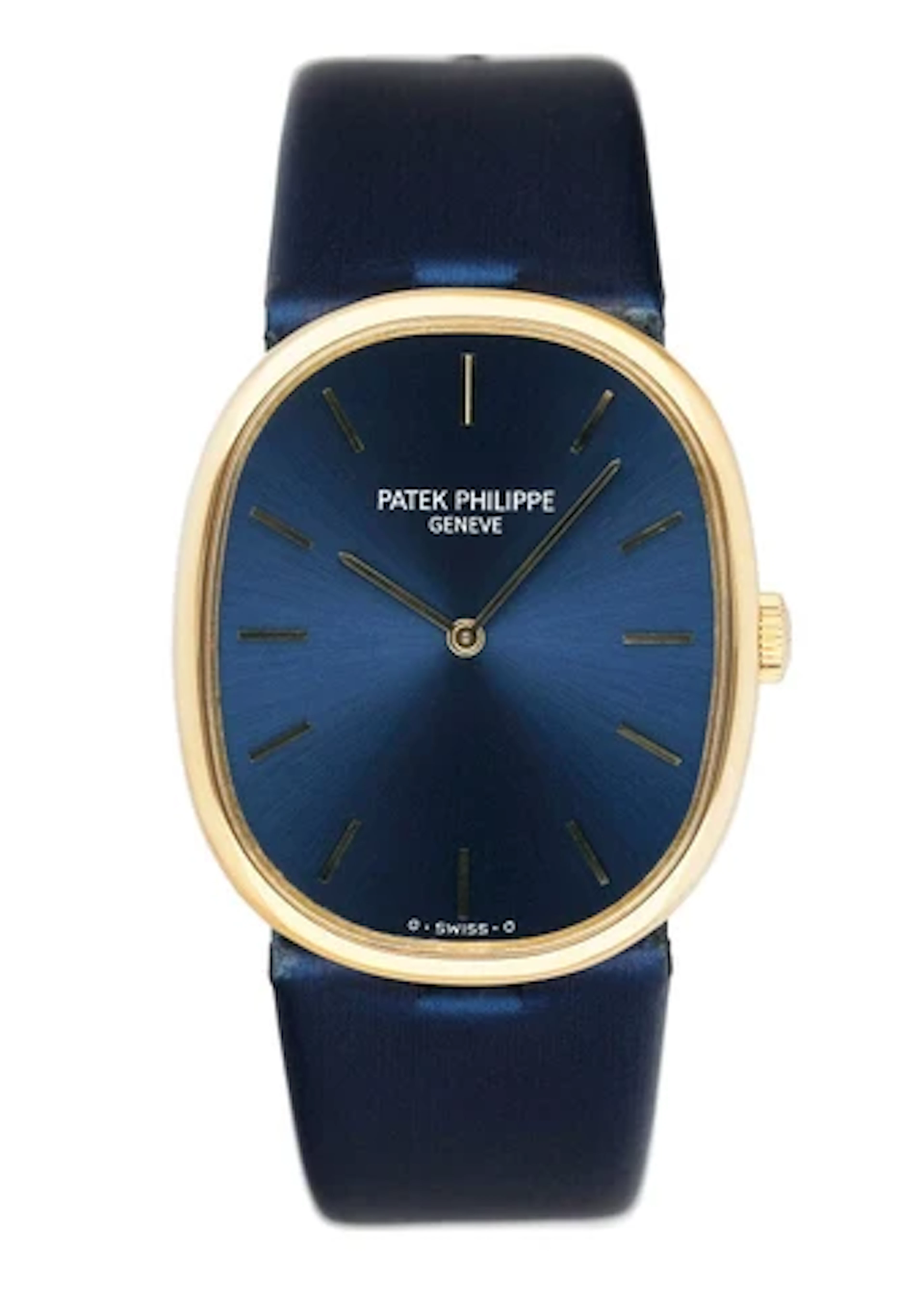 Patek Philippe Ellipse 3848J Blue Dial 18K Yellow Gold Watch