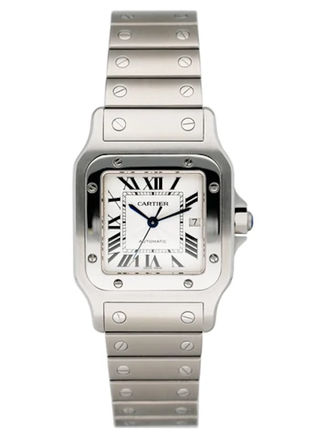 Cartier Santos Galbee W20055D6 Stainless Steel Ladies Watch