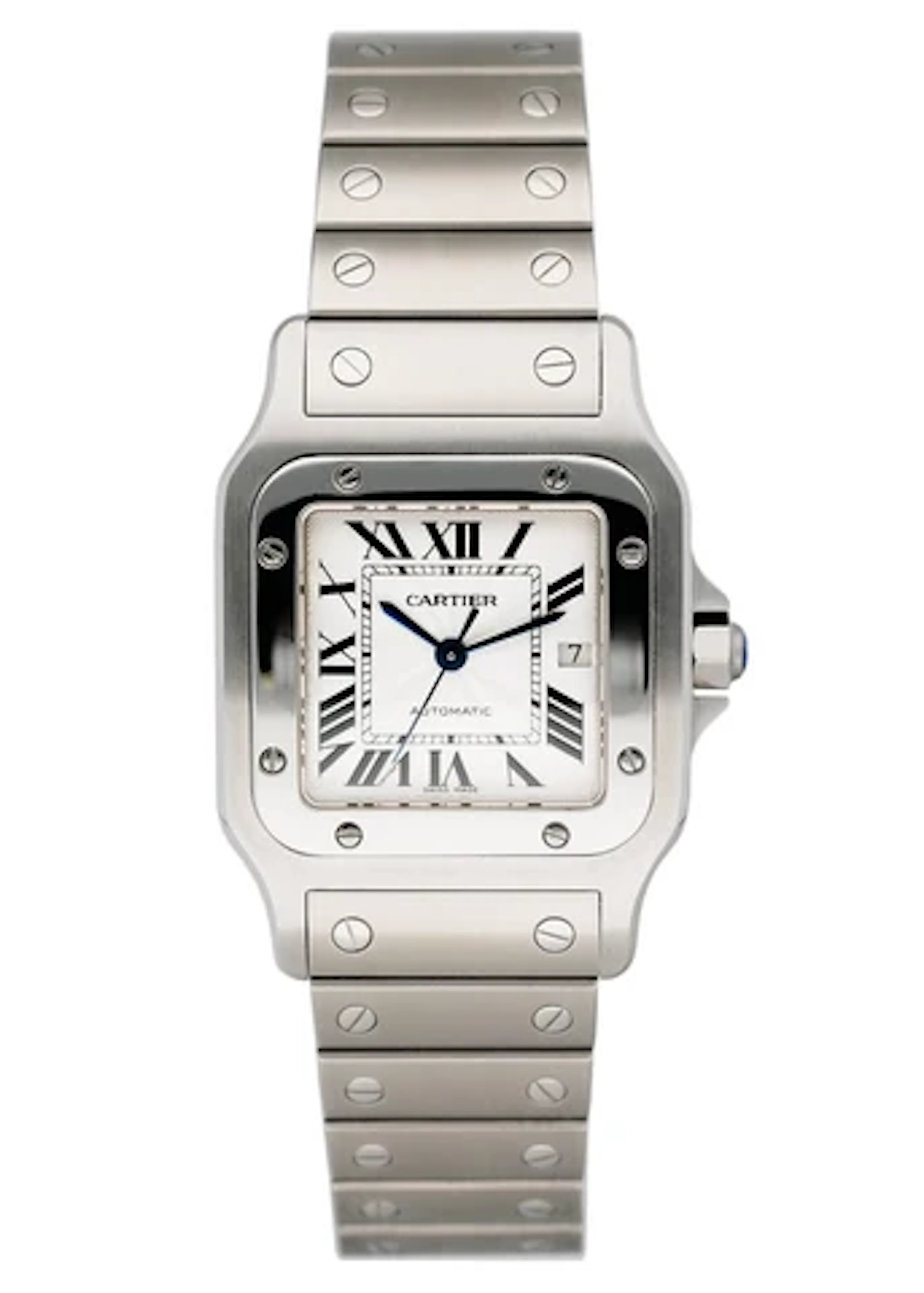 Cartier Santos Galbee W20055D6 Stainless Steel Ladies Watch
