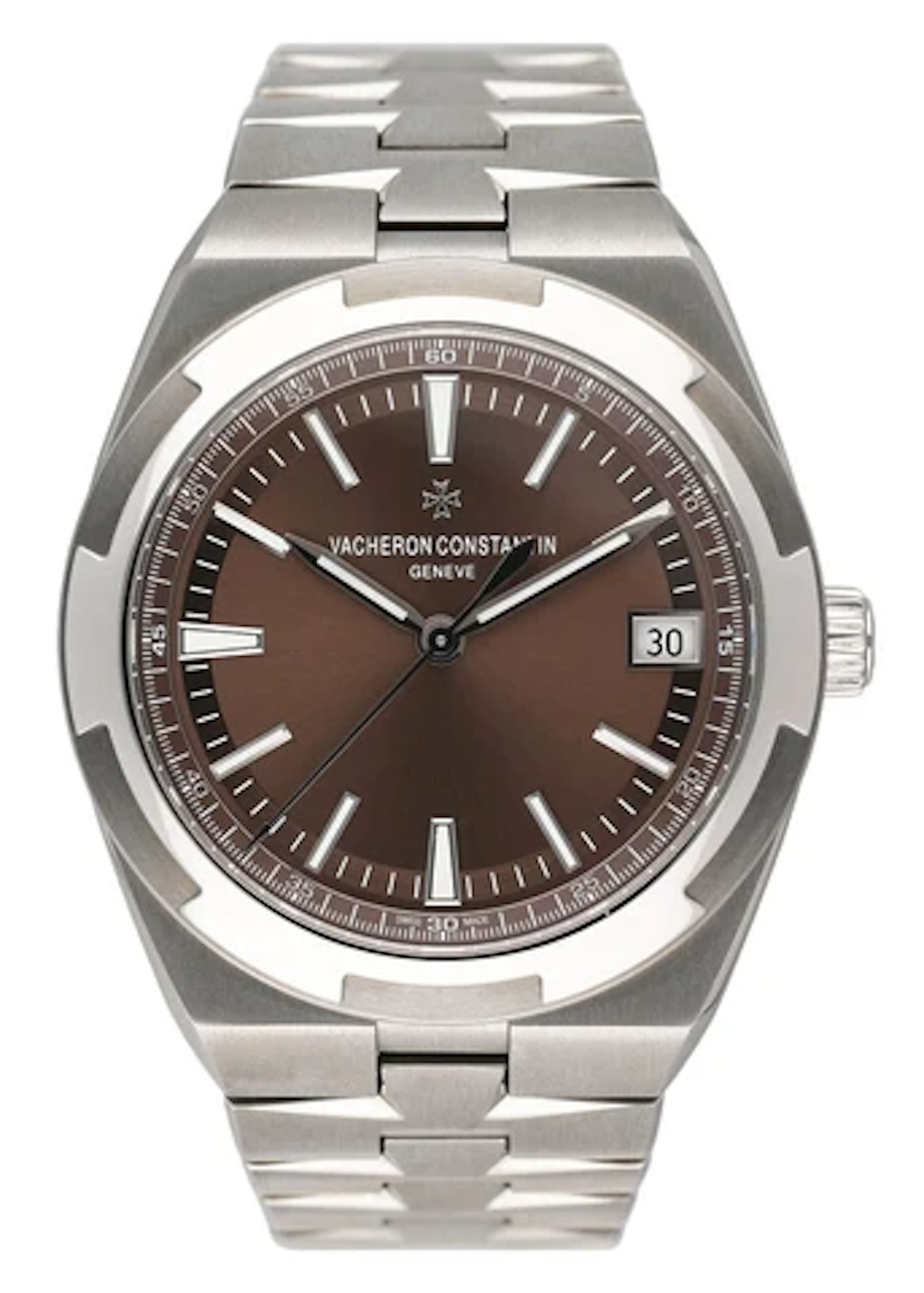 Vacheron Constantin Overseas 4500V/110A-B146 Brown Dial Mens Watch With Archive