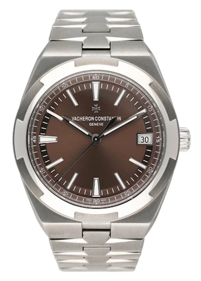 Vacheron Constantin Overseas 4500V/110A-B146 Brown Dial Mens Watch With Archive