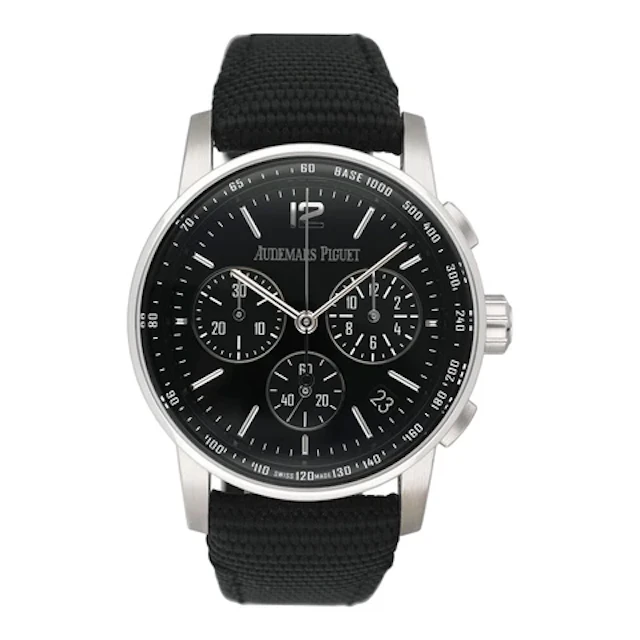 Audemars Piguet Code 11.59 26393BC Black Dial Mens Watch Box Papers