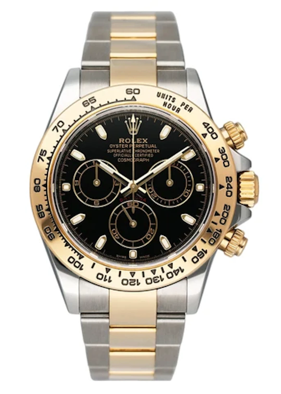 Rolex Daytona 116503 Two Tone Black Dial Mens Watch