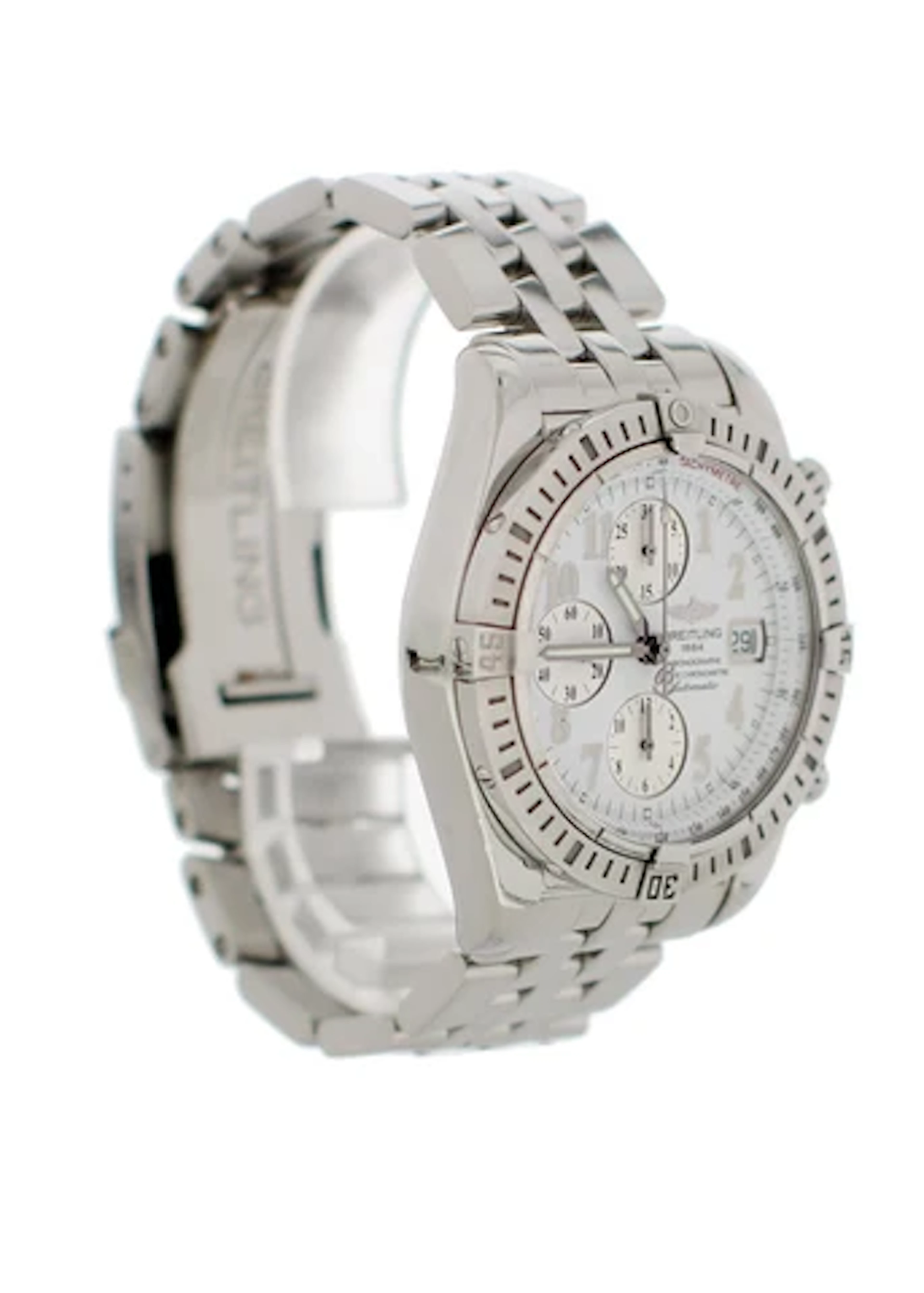 Breitling Chronomat Evolution A13356 Mens Watch Box Papers
