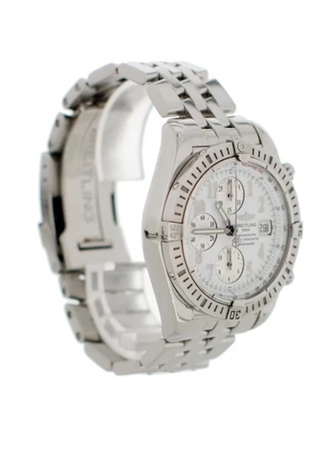 Breitling Chronomat Evolution A13356 Mens Watch Box Papers