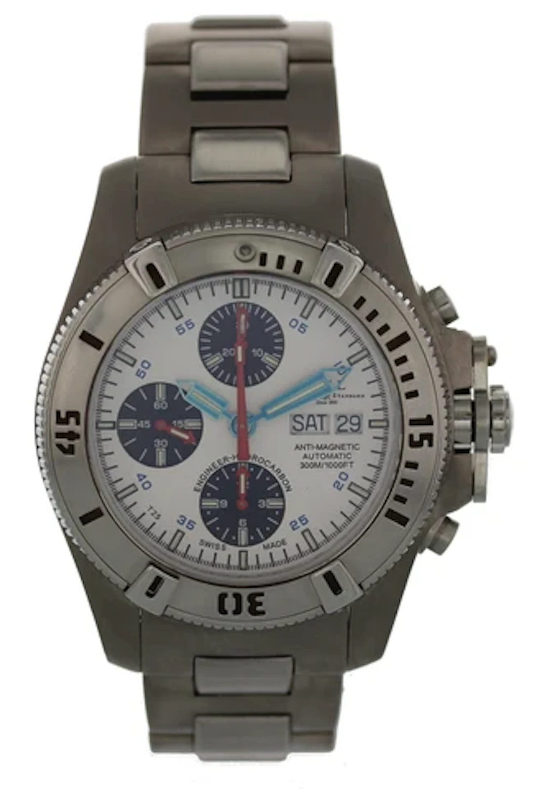 Ball Engineer Hydrocarbon DC1016A-SJ-WH Titanium Chronograph