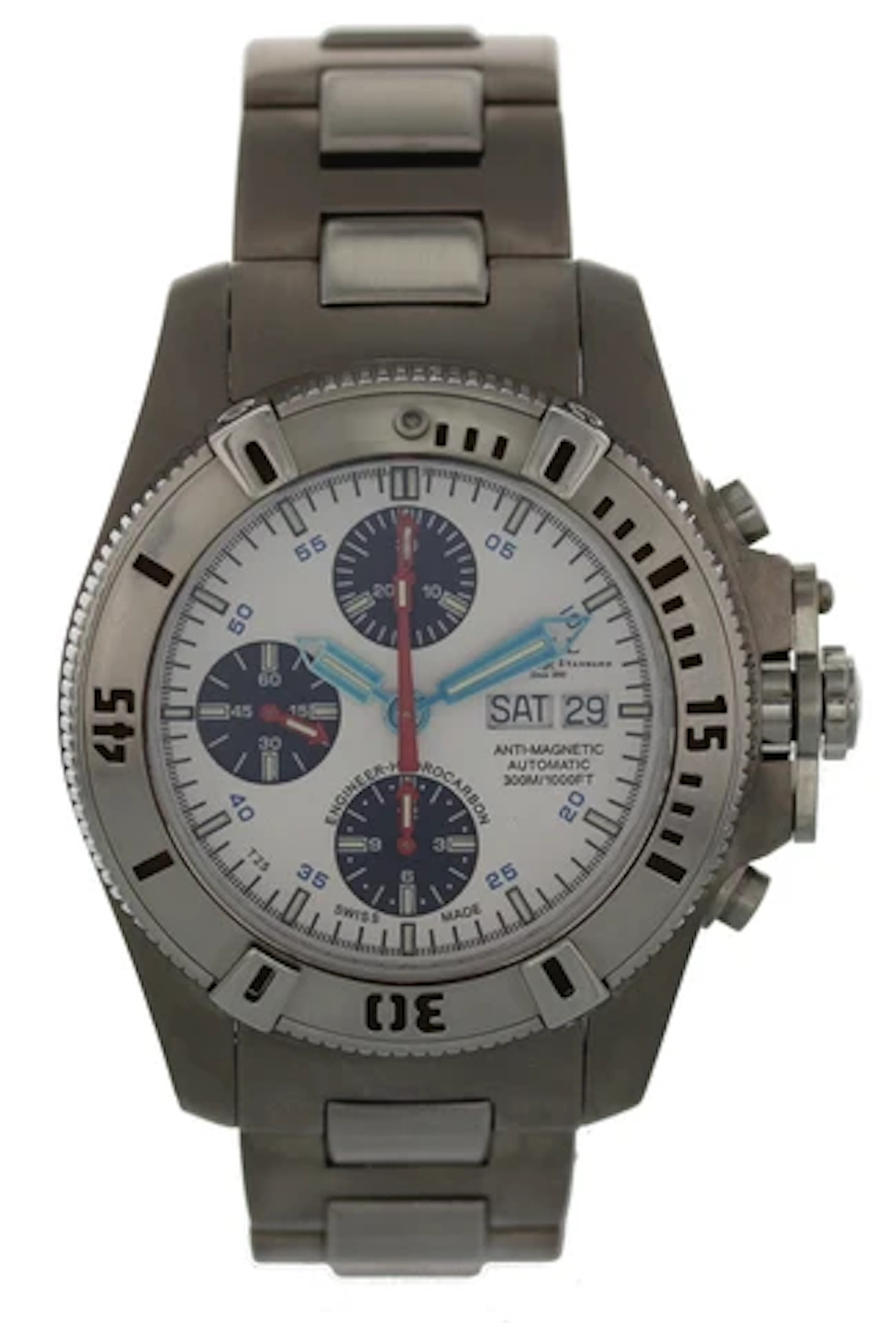 Ball Engineer Hydrocarbon DC1016A-SJ-WH Titanium Chronograph