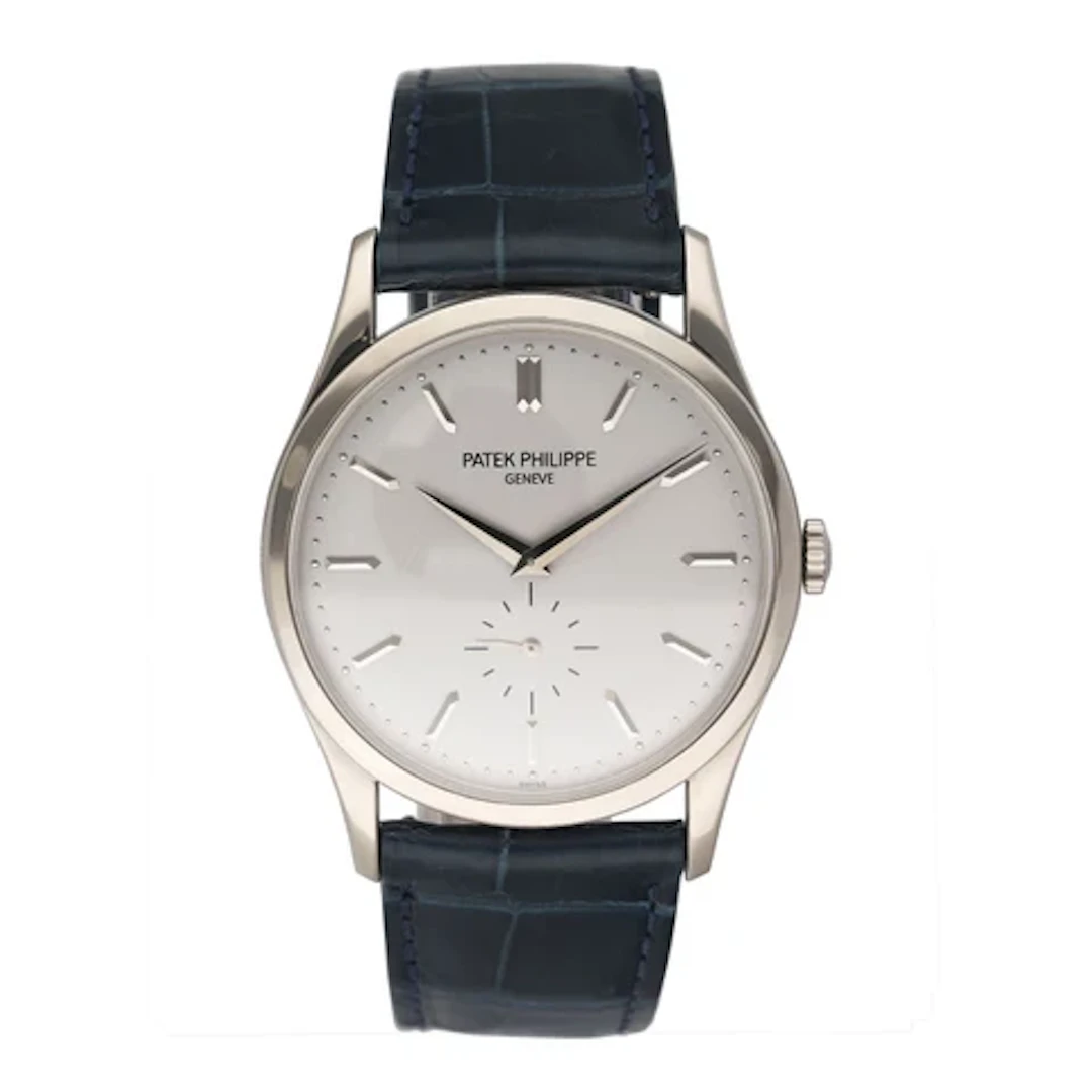 Patek Philippe Calatrava 5196G 18K White Gold Mens Watch