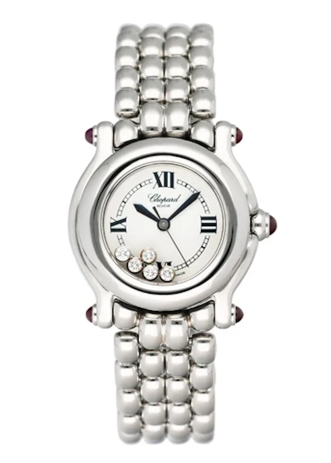 Chopard Happy Sport 27/8245-21 White Dial Ladies Watch