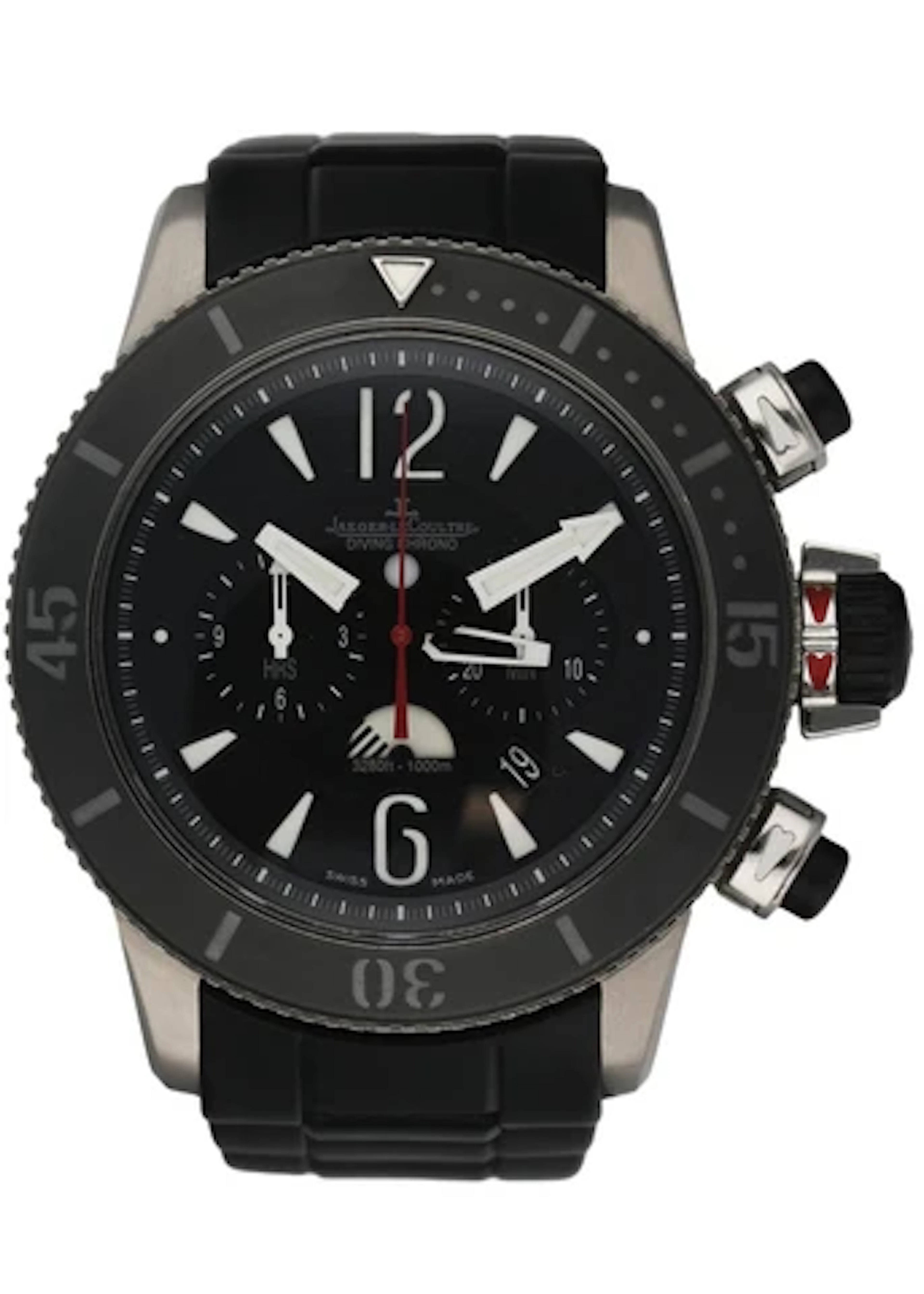 Jaeger-LeCoultre Master Compressor 159.T.C7 Titanium Man's watch Full Set