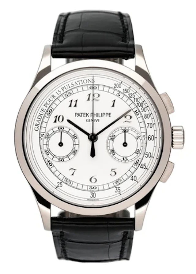 Patek Philippe Chronograph 5170G Silver Dial Mens Watch Box Papers