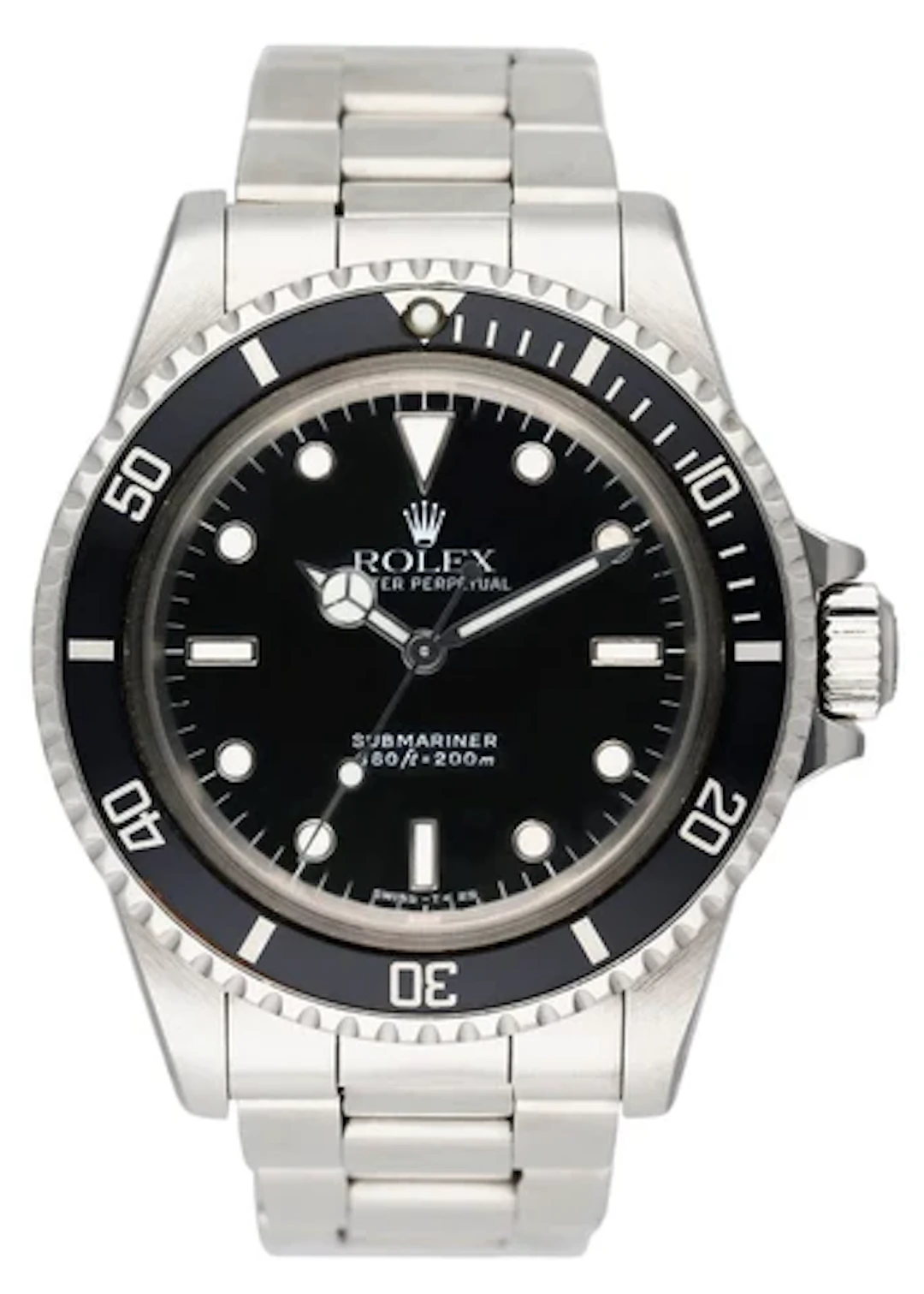 Rolex Submariner 5513 No Date Mens Watch