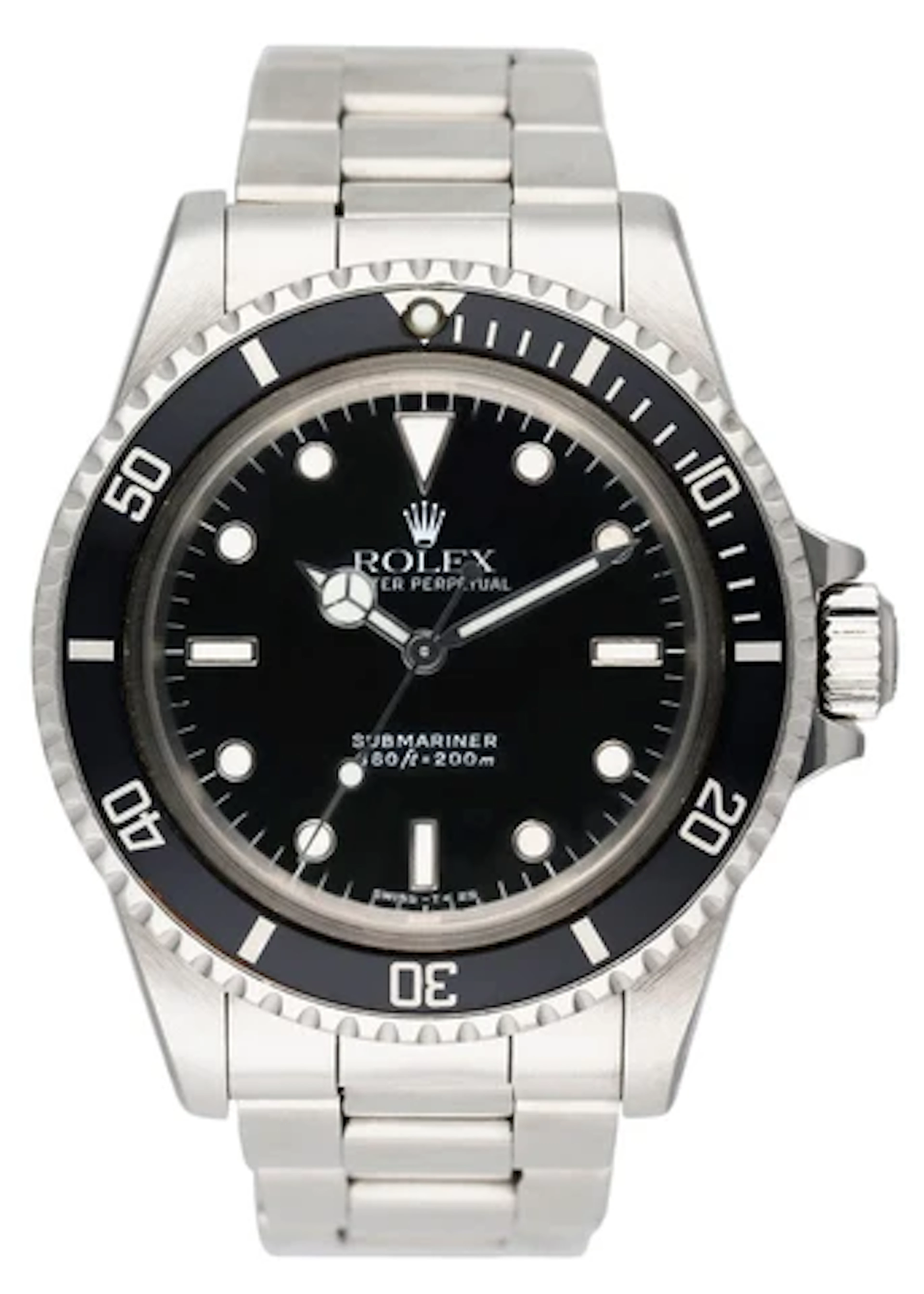 Rolex Submariner 5513 No Date Mens Watch